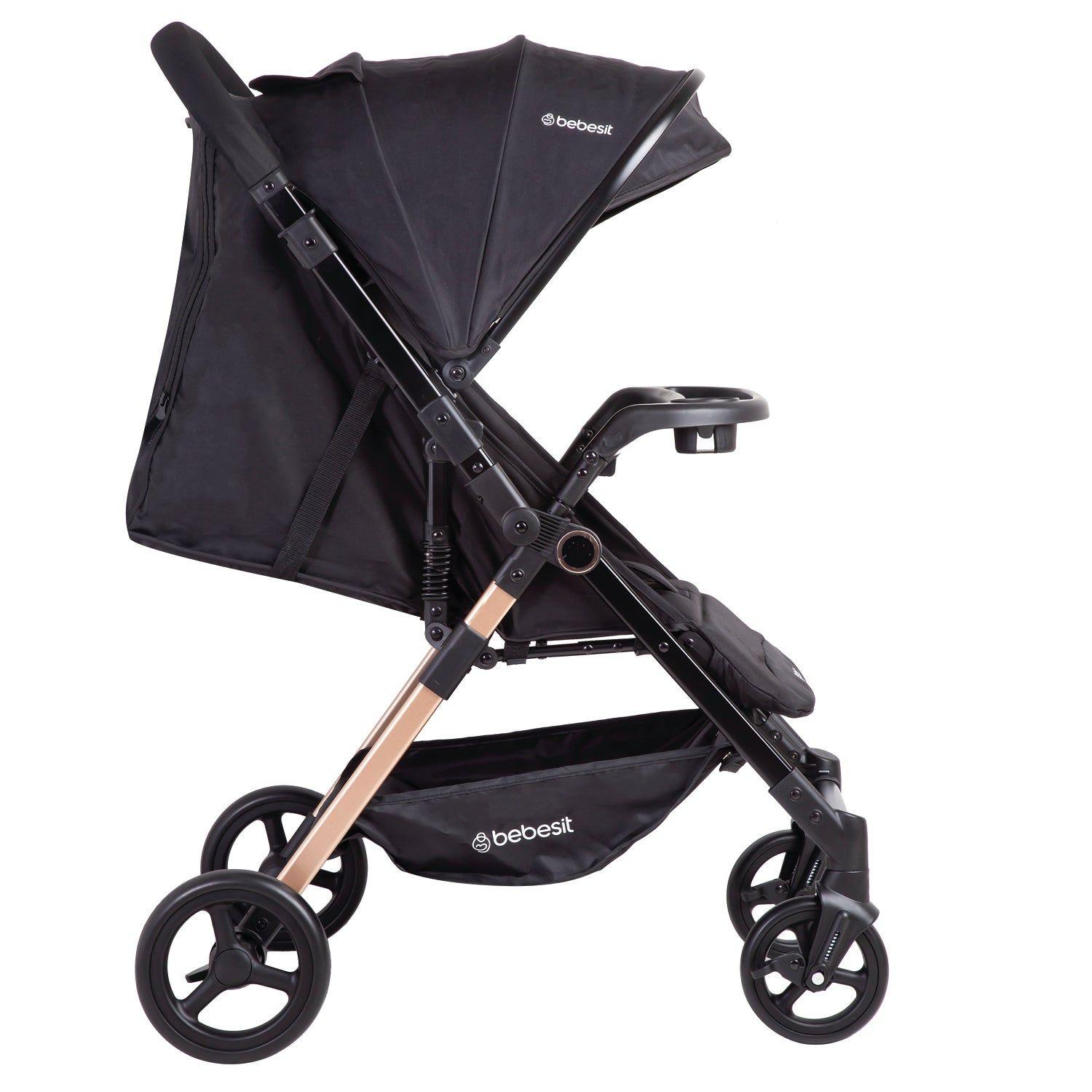 Coche de Paseo City Negro-3