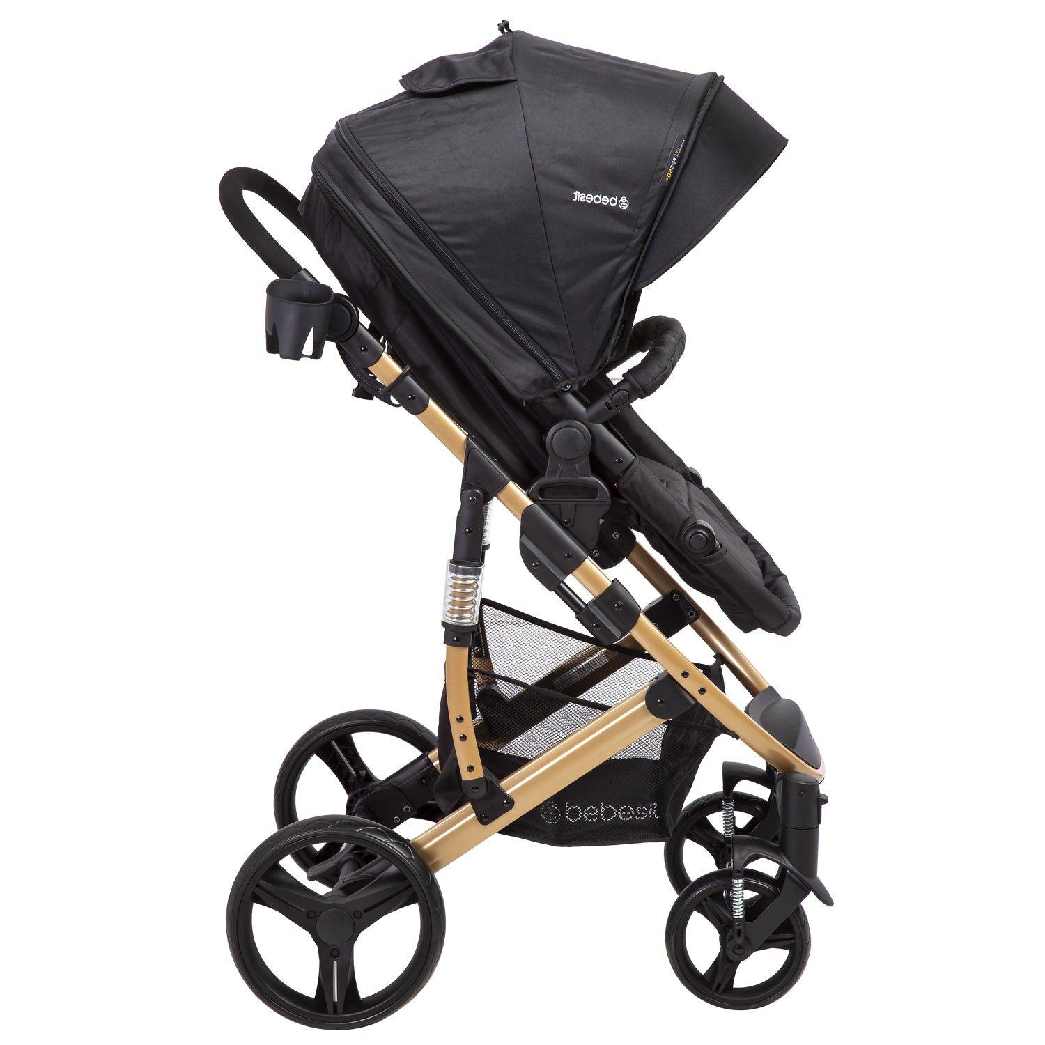 Coche Travel System Quest Negro Bebesit-4