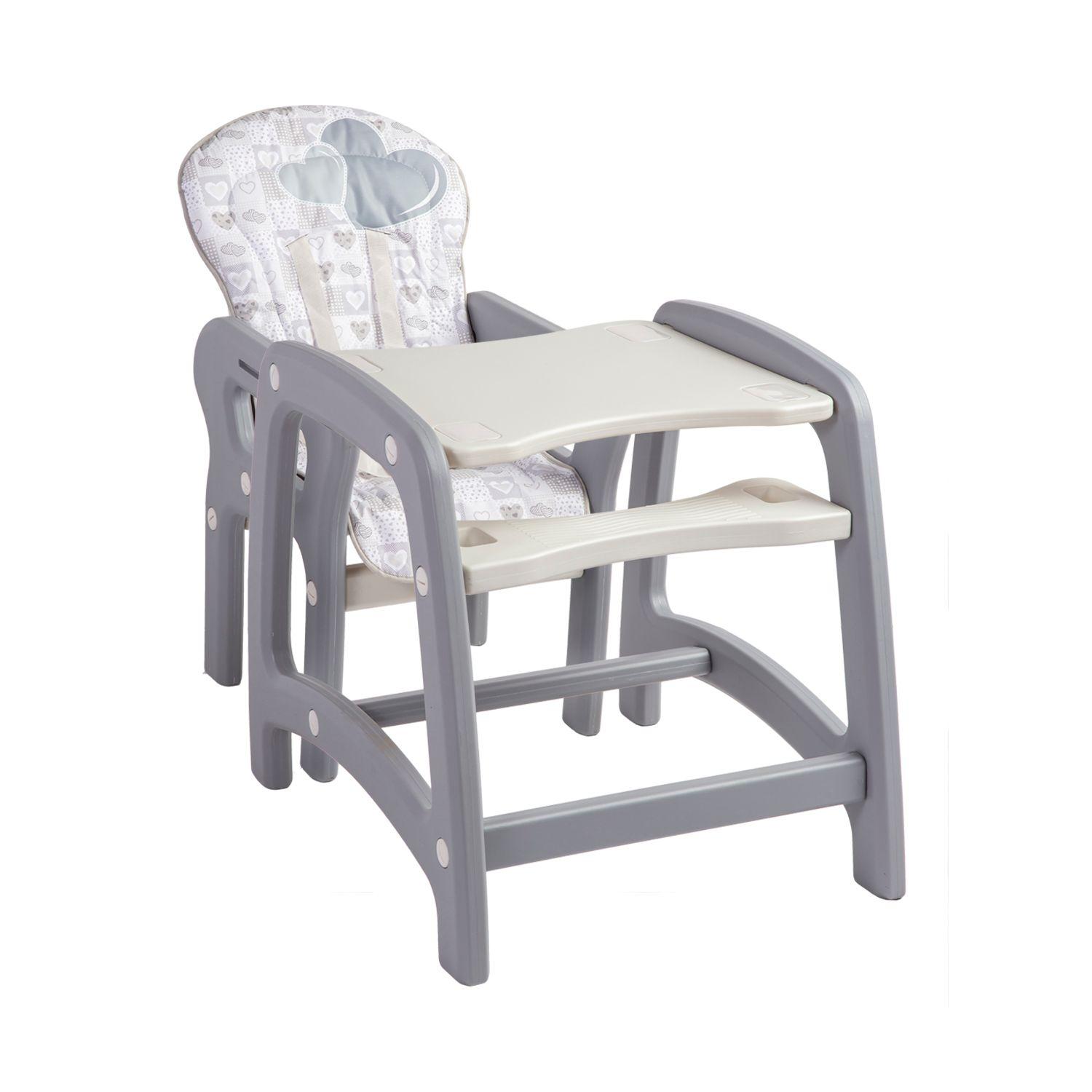 Silla de Comer Kinder SX Gris Bebesit-3