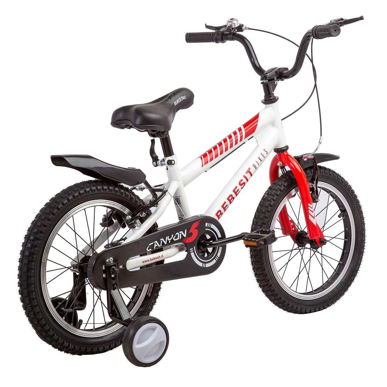 Bicicleta Infantil Canyon Aro 16 Blanca Bebesit-2
