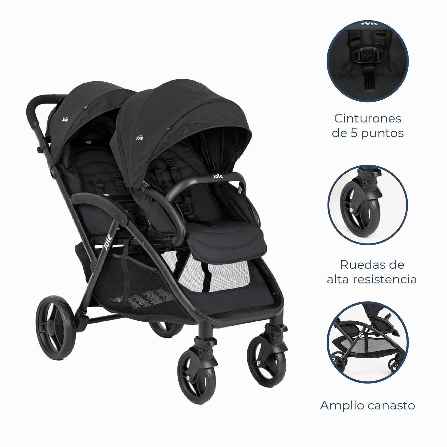 Coche Paseo Evalite Duo Shale Joie-5