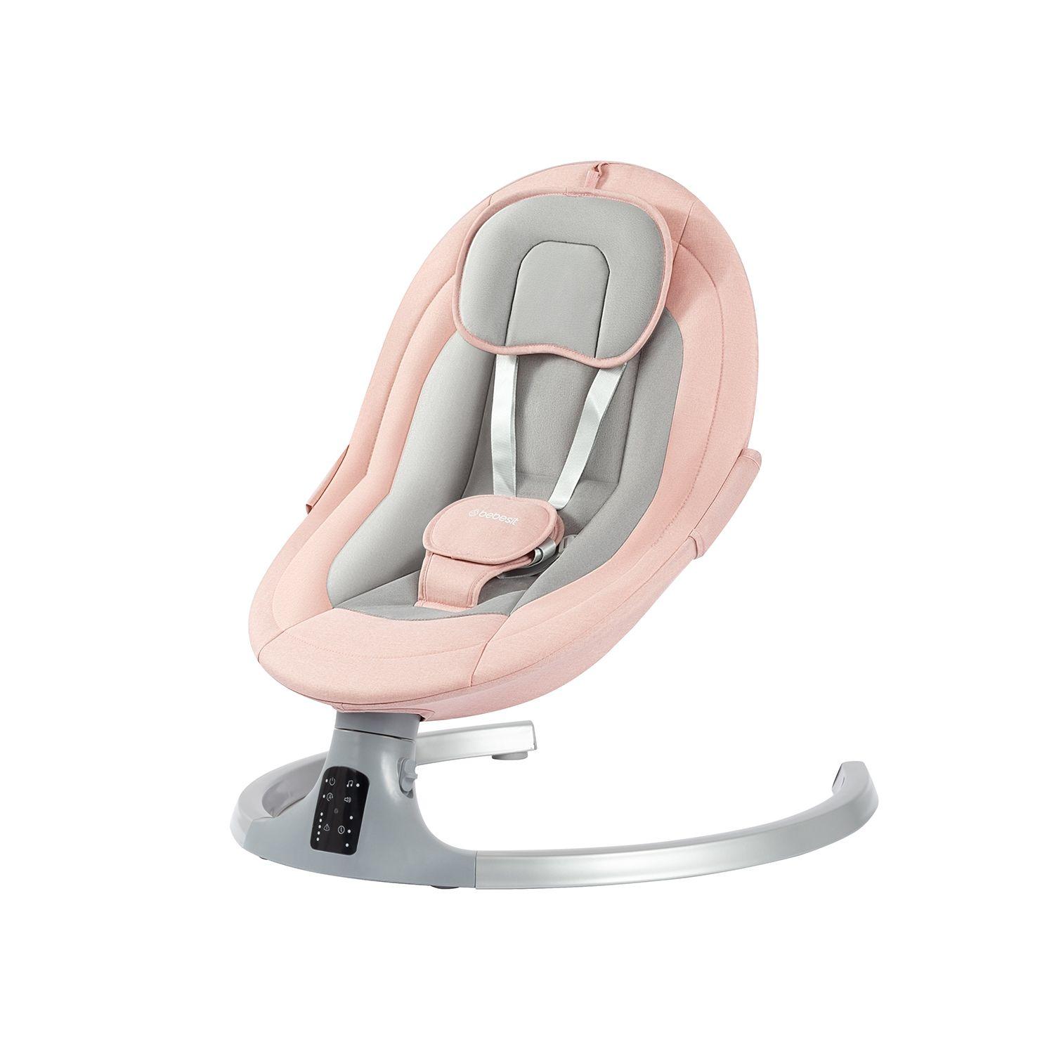 Silla Nido Bouncer Babyswing Smart Rosado-1