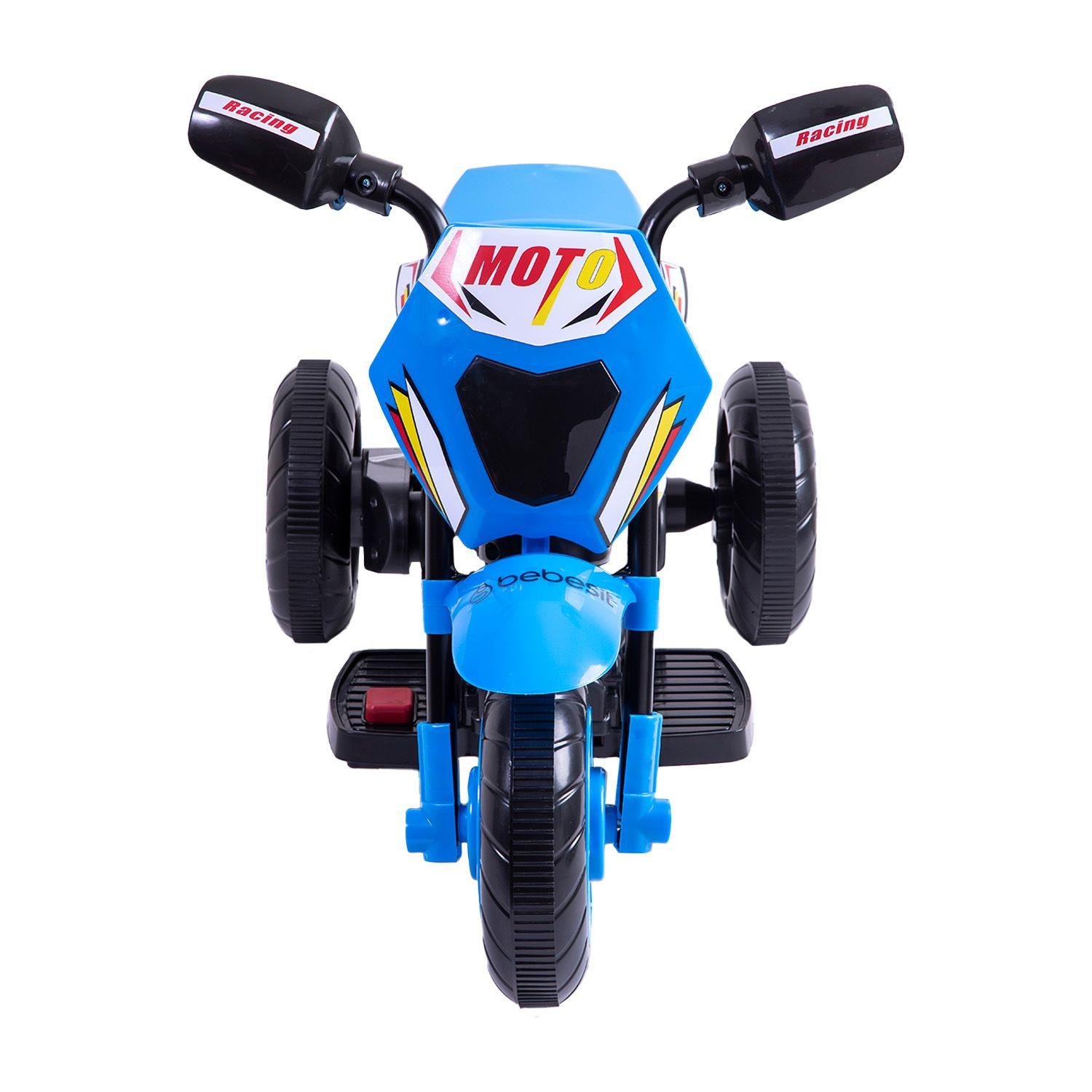 Moto Eléctrica Cross Azul Bebesit-2