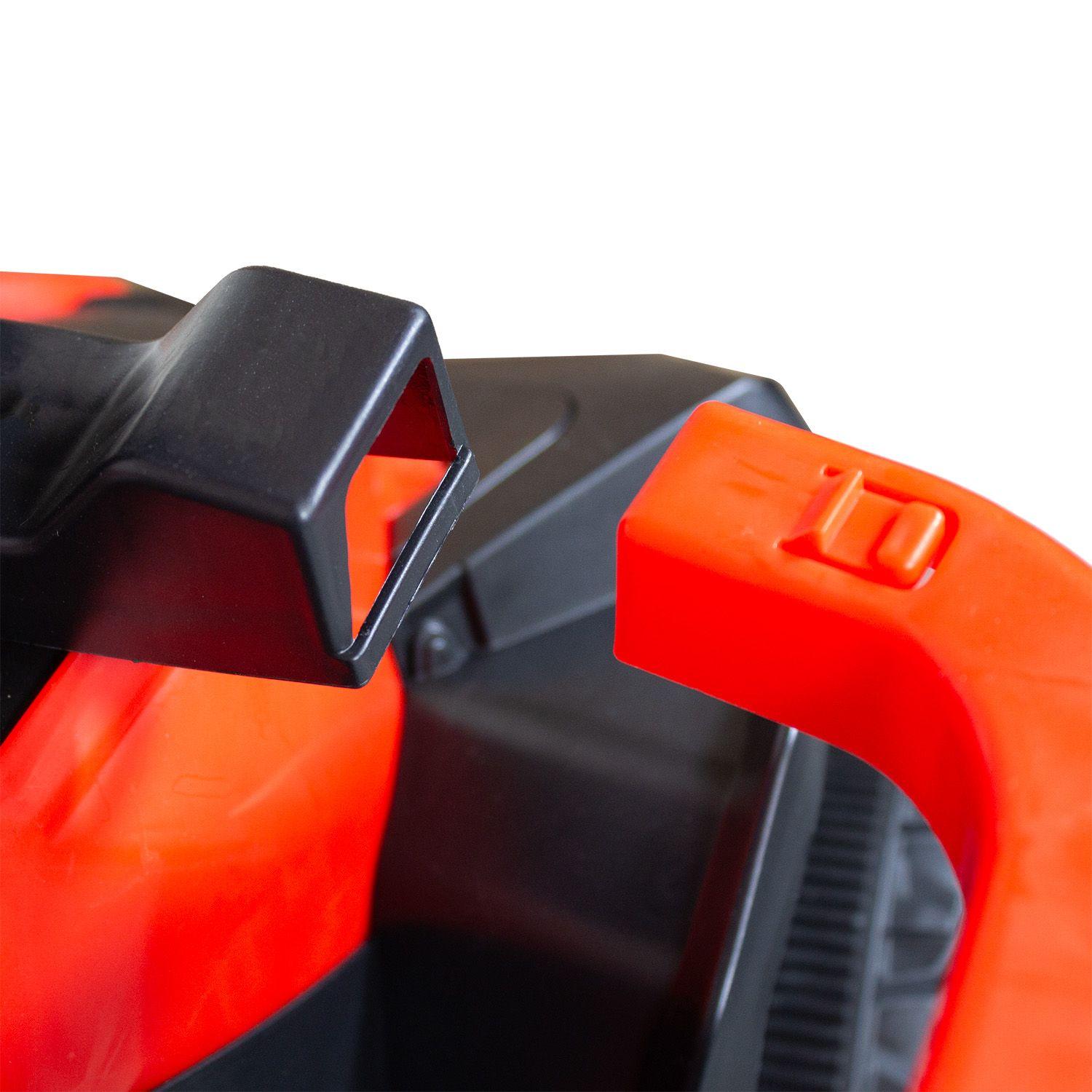 Cuatrimoto a batería con barra de empuje Push Niño Niña Rojo-5