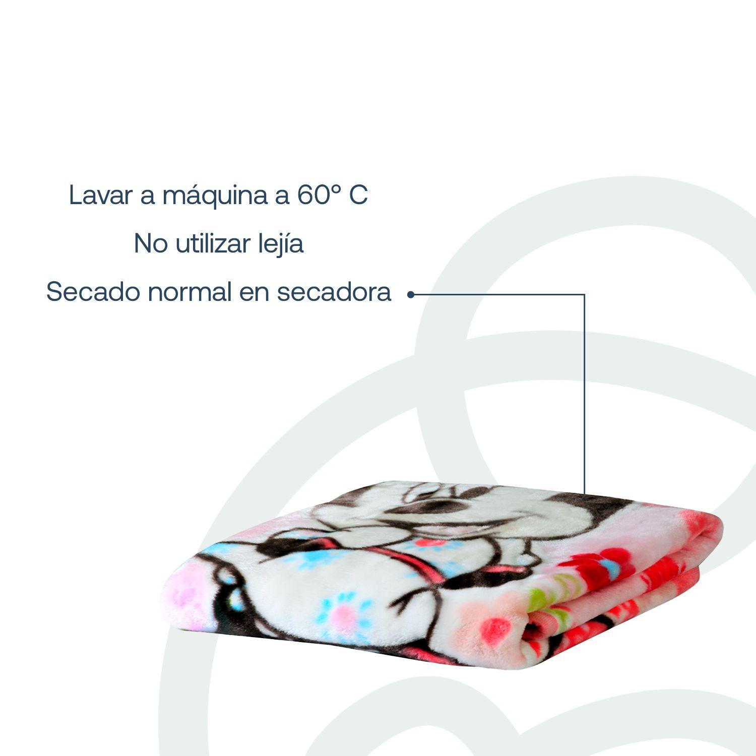 Saco con Broche Bebé Manta Minnie Rosado Disney-6