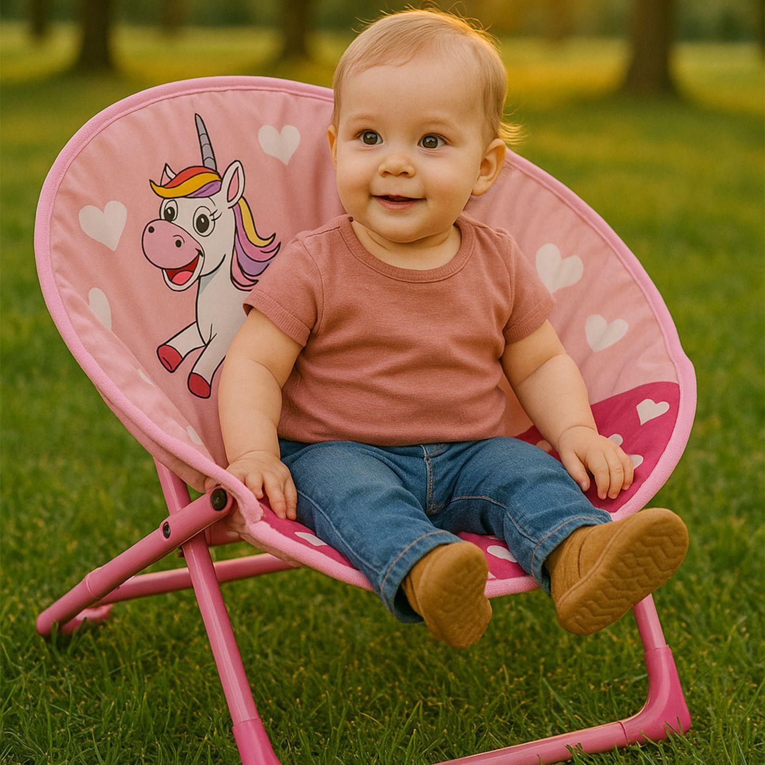 Silla Plegable Fun Seat Unicornio Bebesit-3