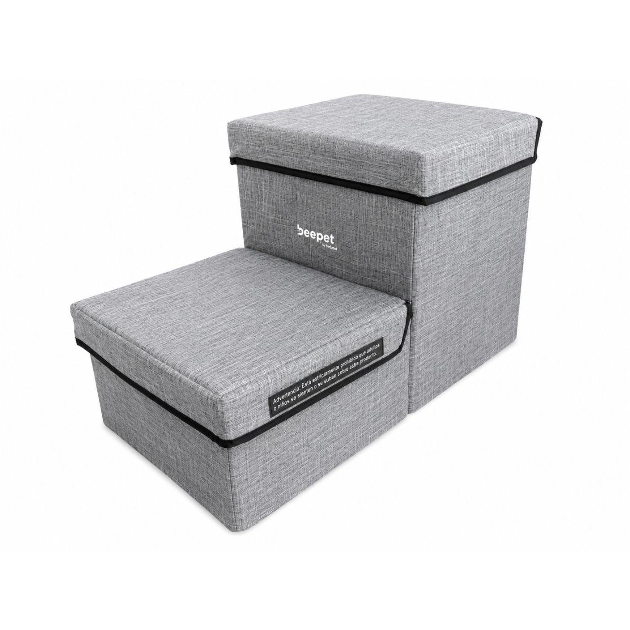 Escalera Doble para Mascotas Stair Gris BeePet-0