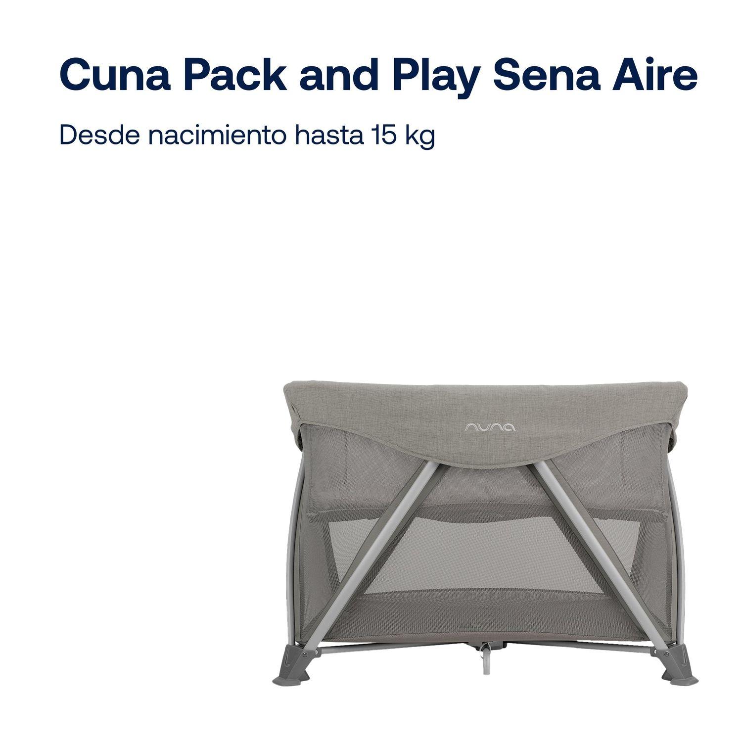 Cuna Nuna Sena Aire Frost Gris-1