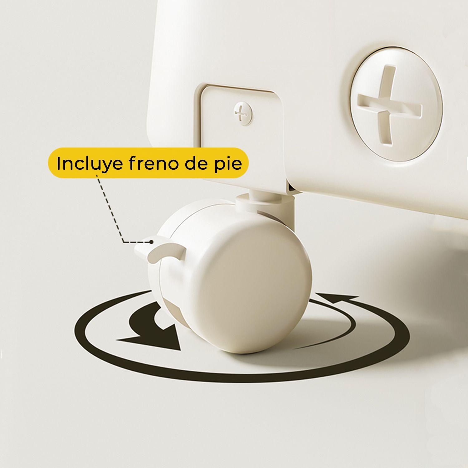 Silla de Comer para Bebés TidyFeed Blanco Gris-2