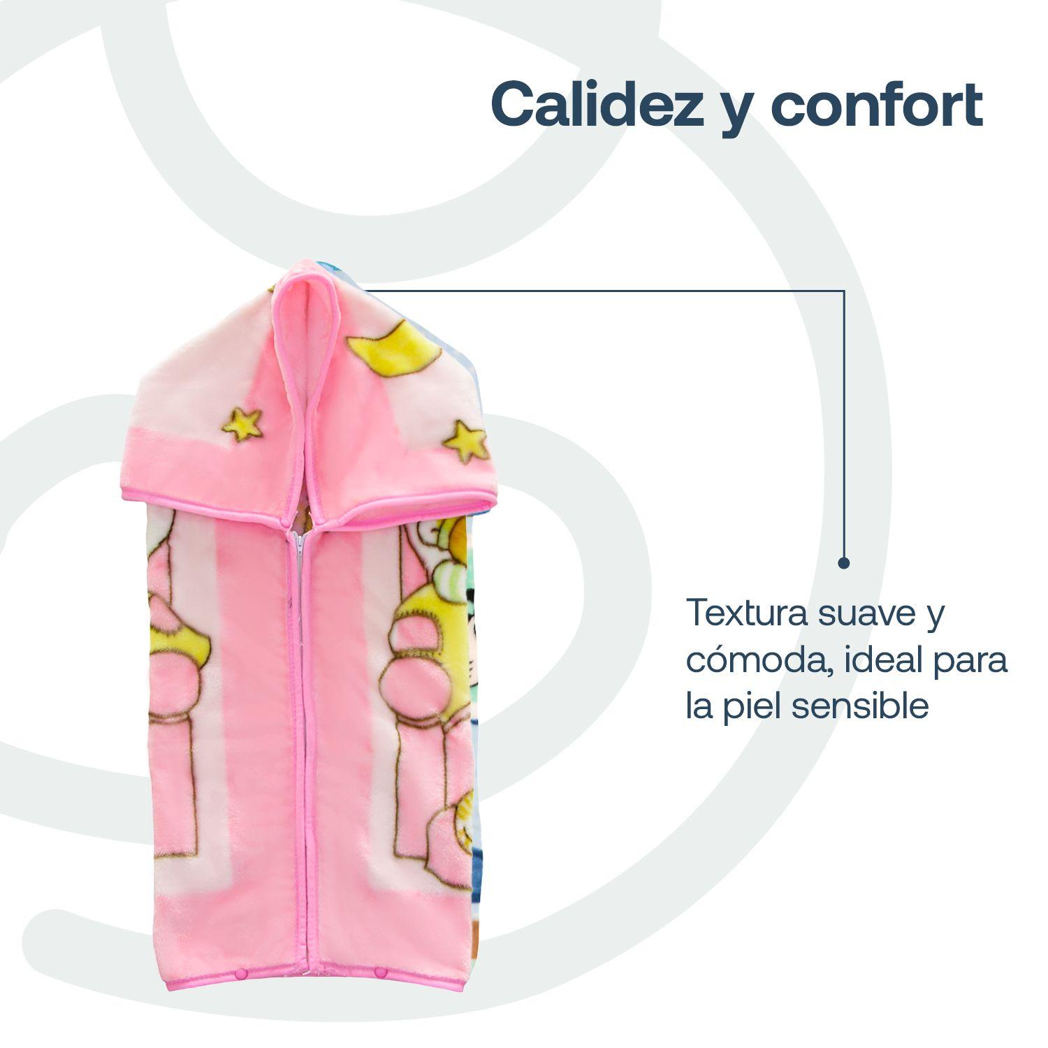 Saco con Broche 3 Osos Rosado Bebesit-3