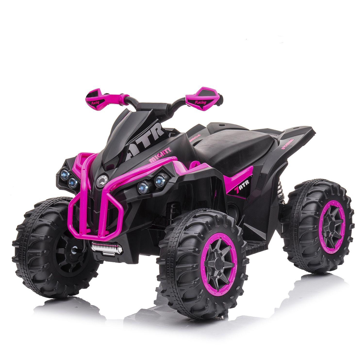 Cuatrimoto a Batería Sport Road Rosa Bebesit-3