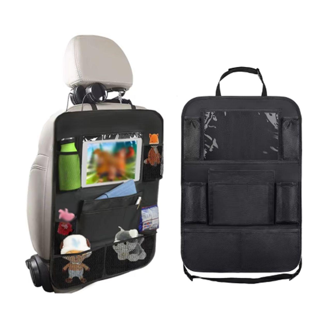 Protector respaldo asiento auto Silla Bebe soporte tablet-0