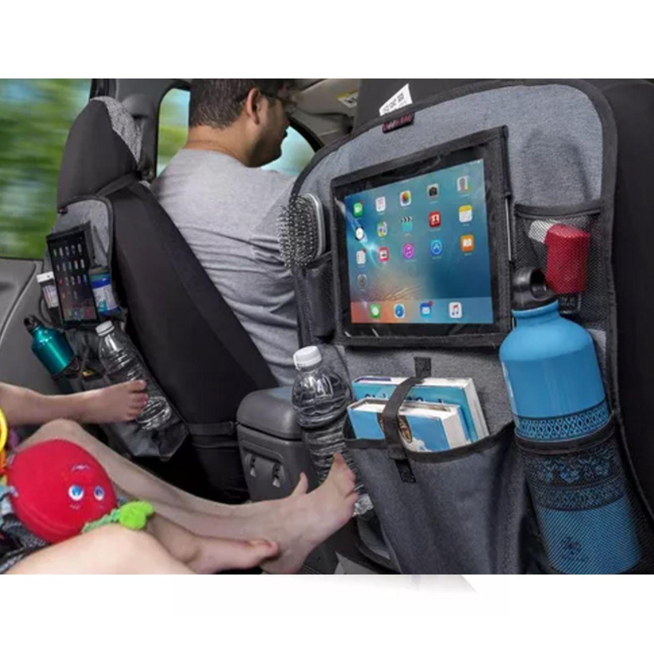 Protector respaldo asiento auto Silla Bebe soporte tablet-5