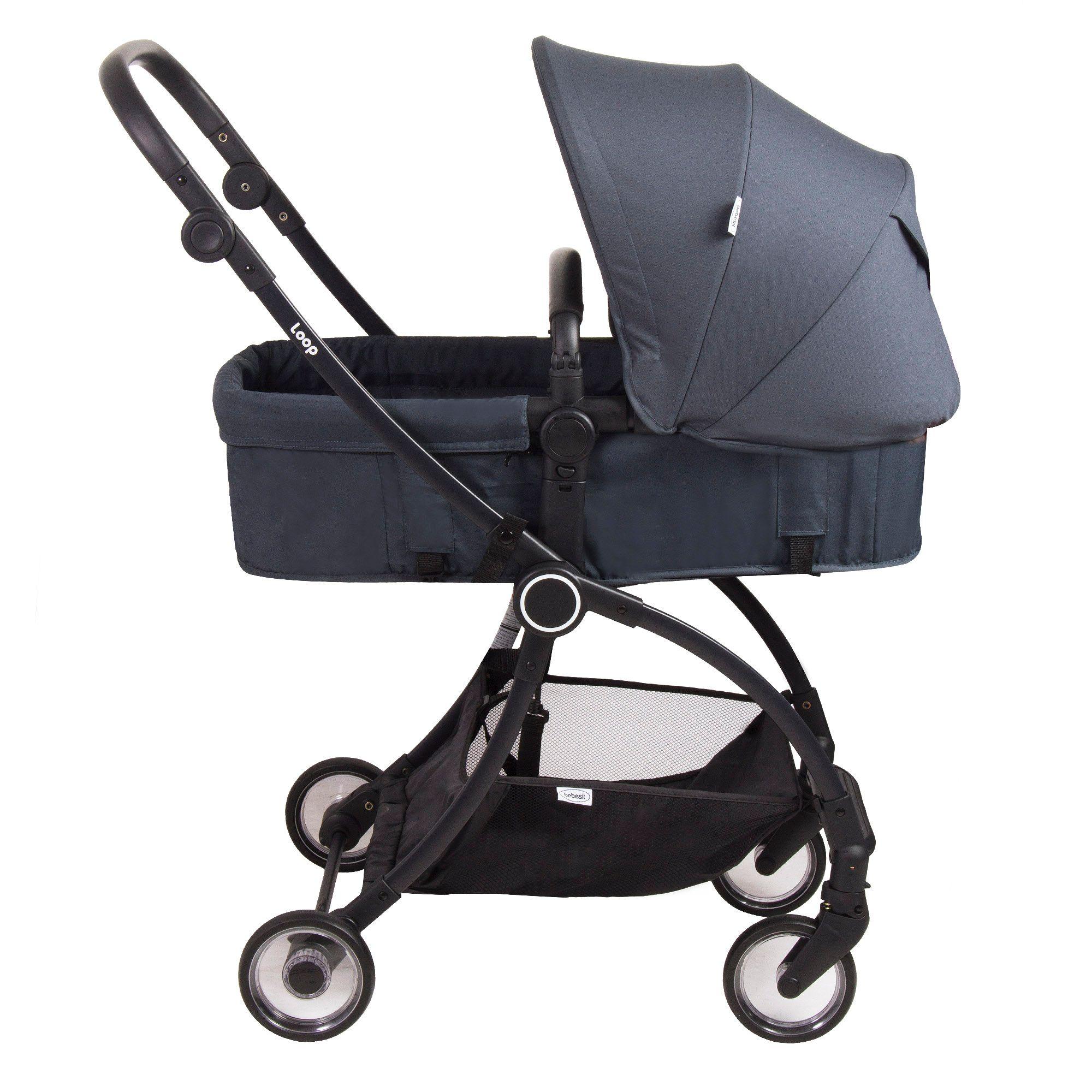 Coche Travel System Loop Gris-2