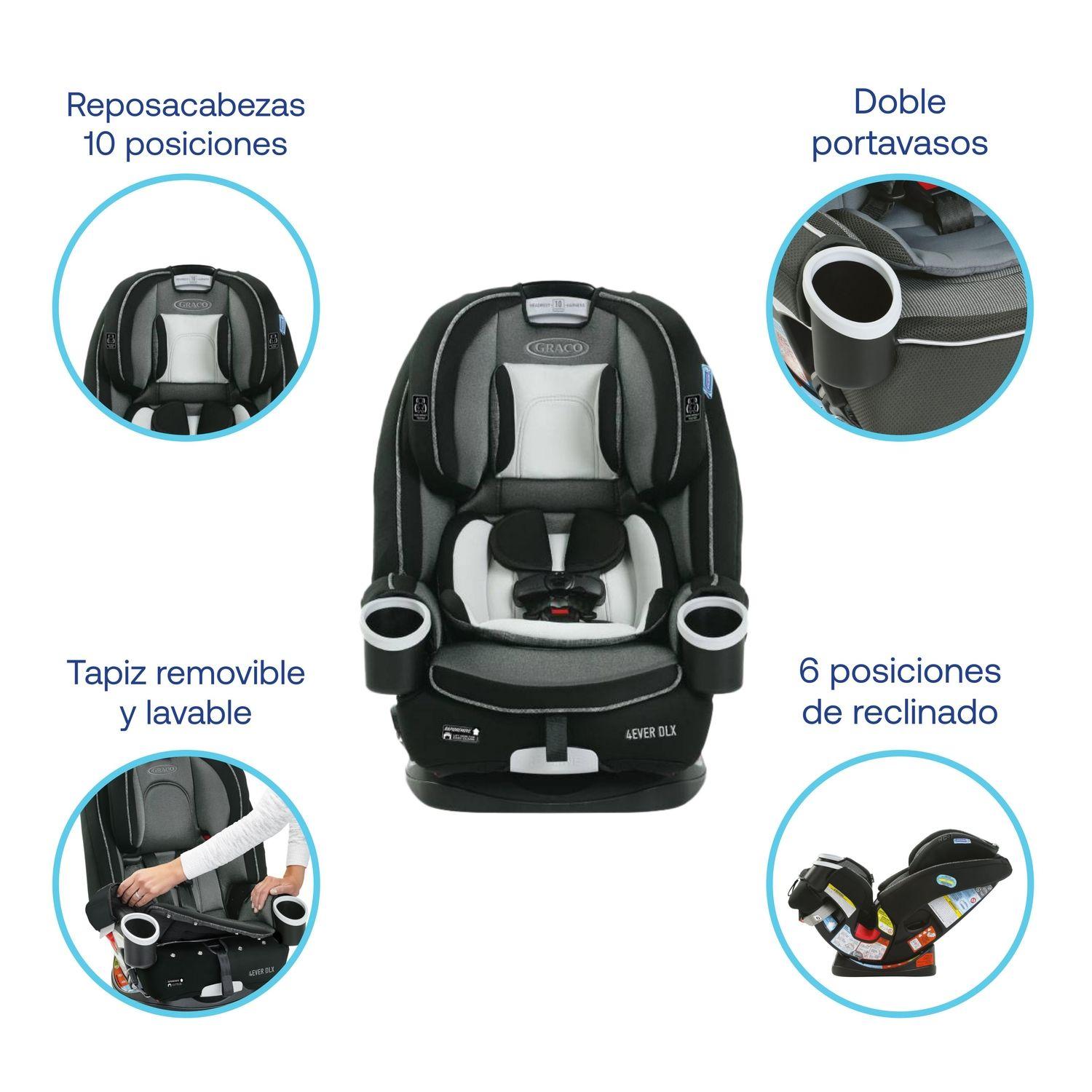 Silla de auto Bebe Graco convertible 4ever Fairmont DLX-4