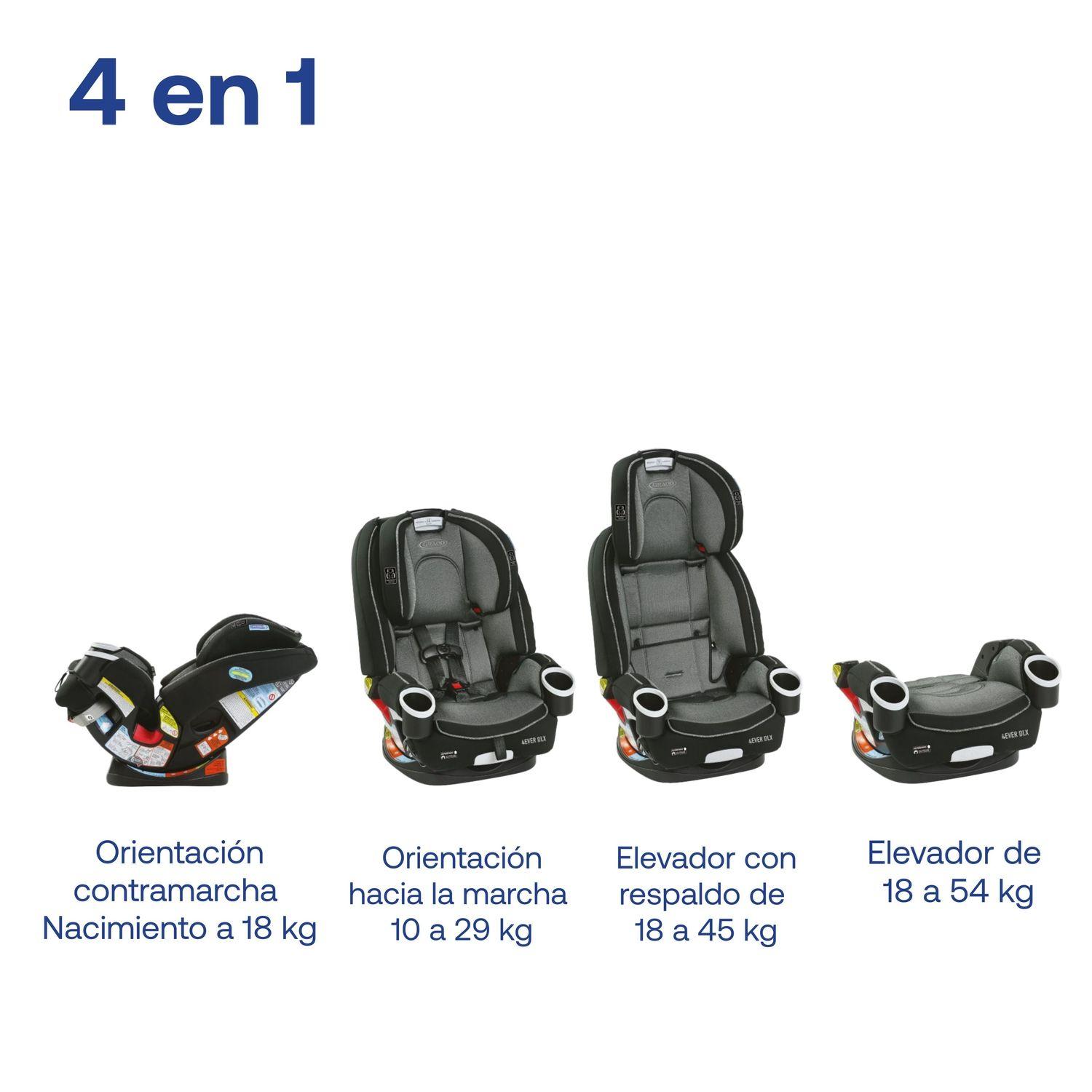 Silla de auto Bebe Graco convertible 4ever Fairmont DLX-8