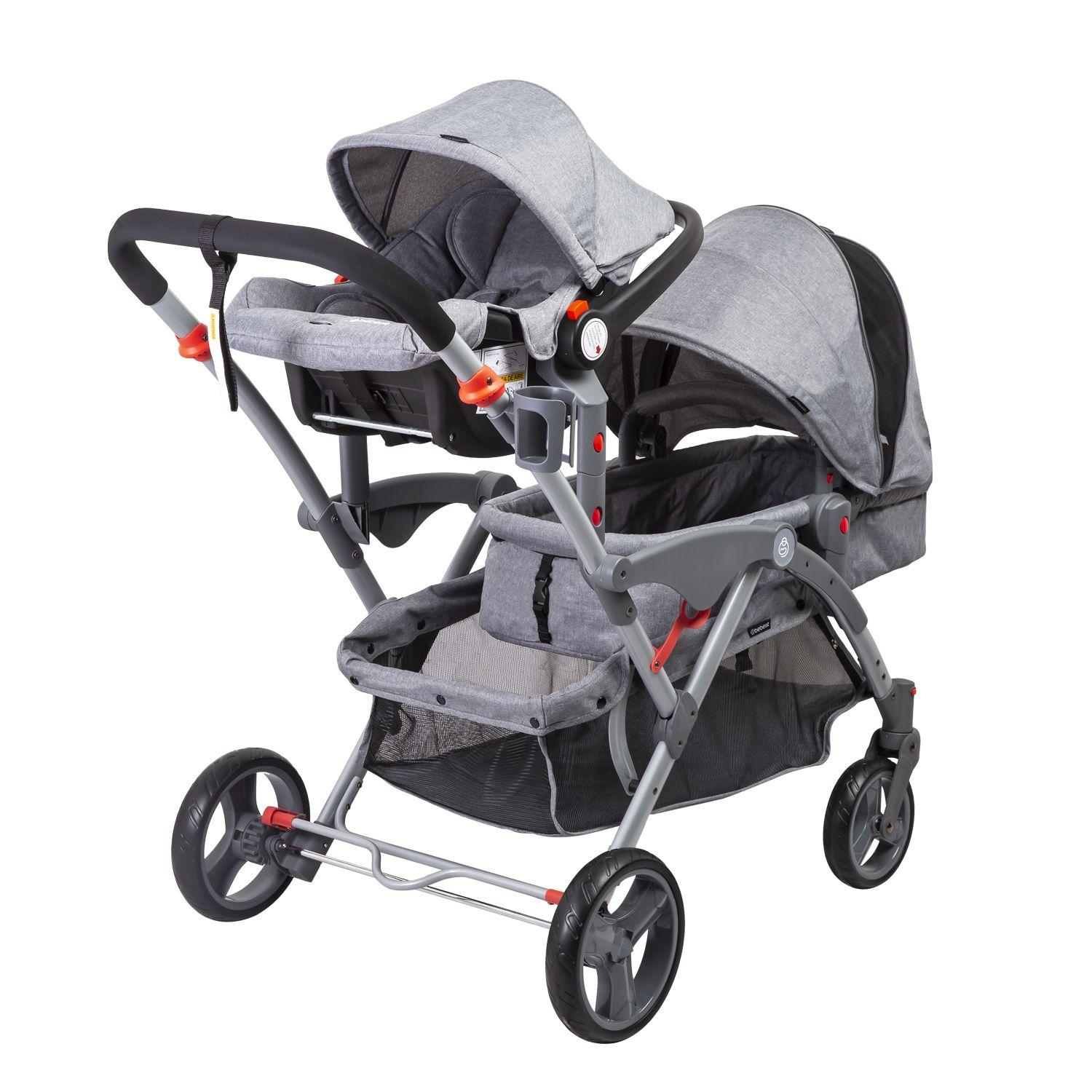 Coche Travel Duo LX 2 Sillas 2 Bases-1