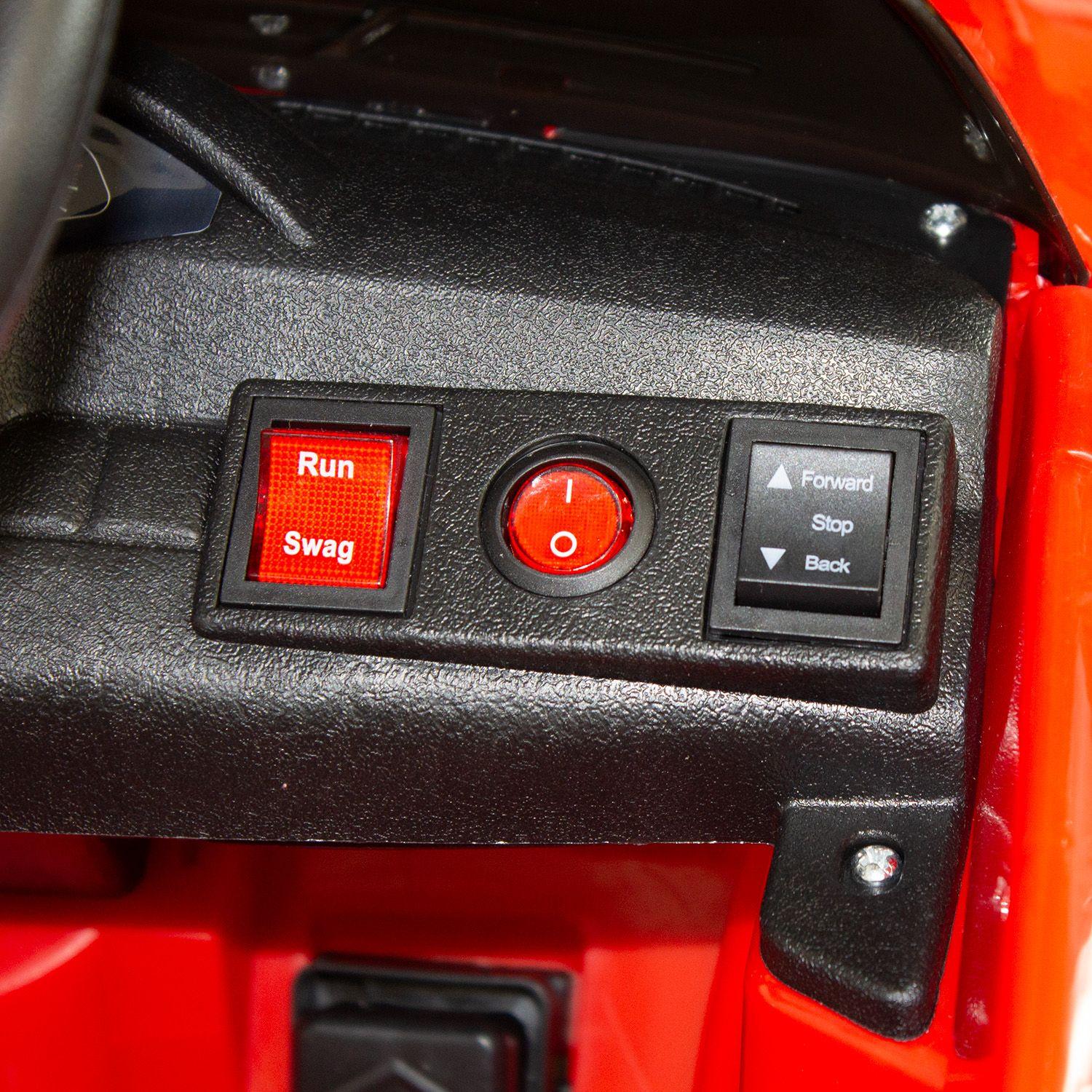 Auto Eléctrico Meche Premium Niños Niñas Infantil Rojo-3