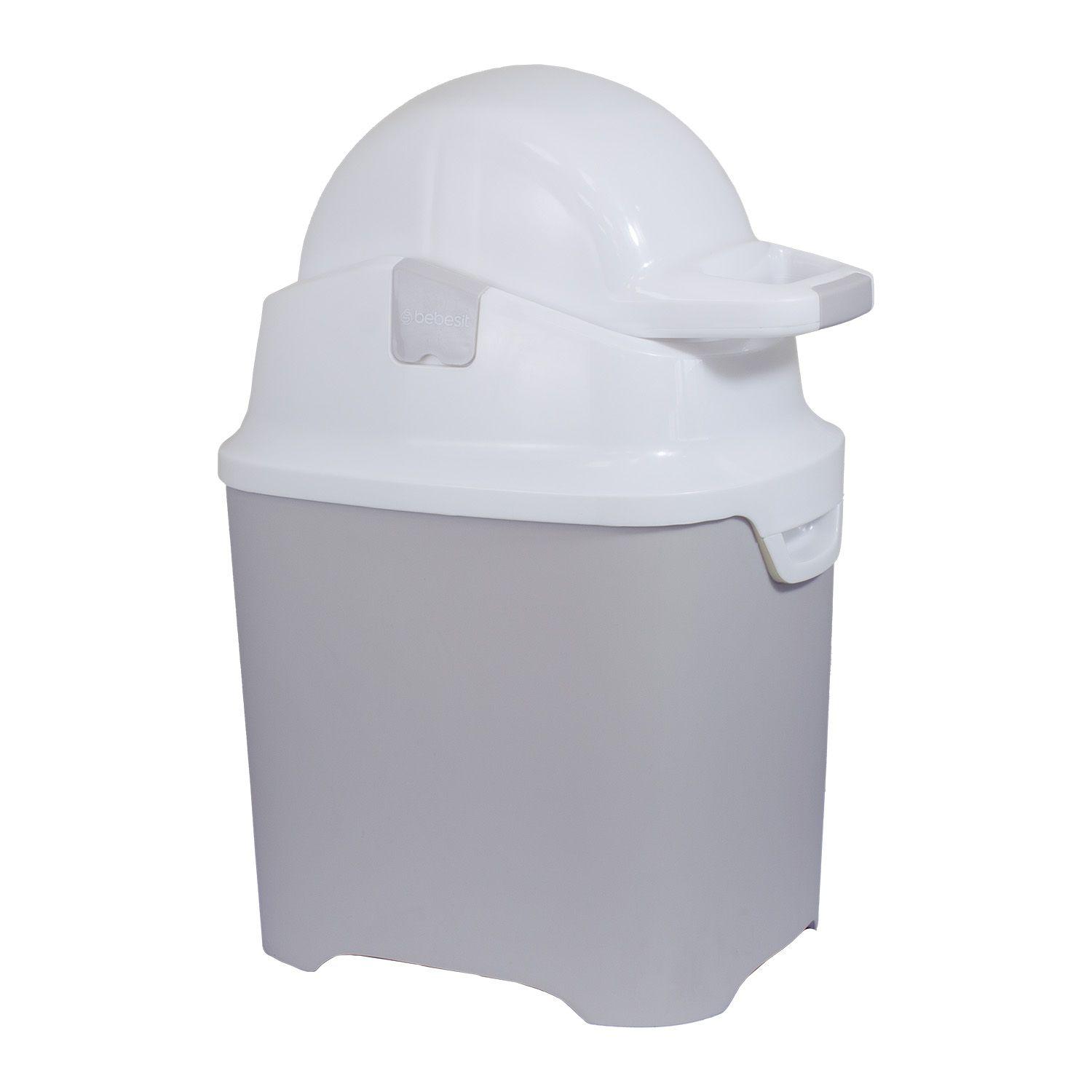 Contenedor de Pañales Plateado Bebesit-0