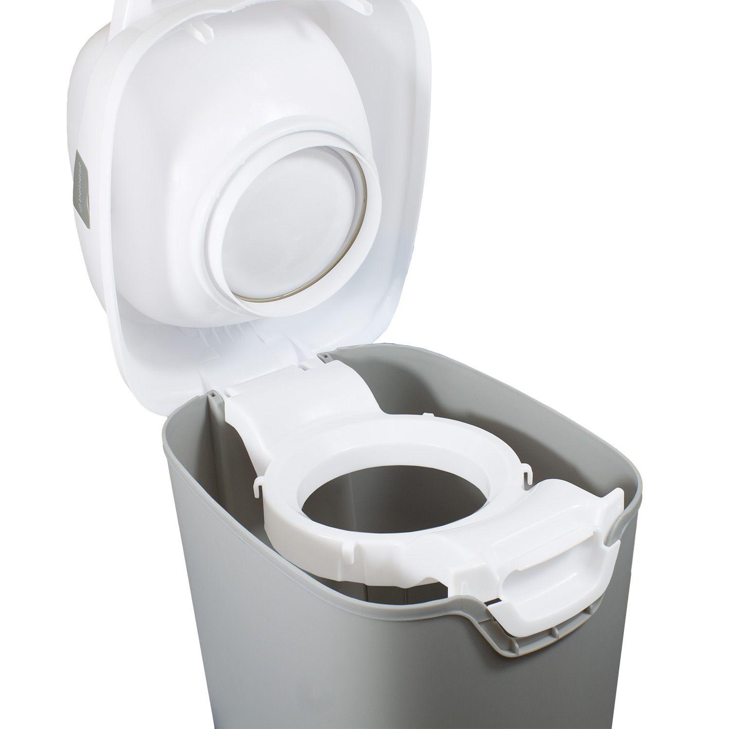 Contenedor de Pañales Plateado Bebesit-3