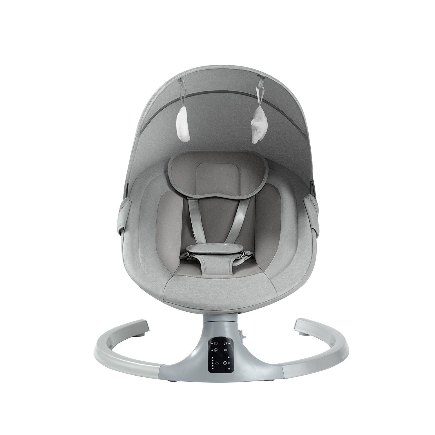 Silla Nido Bouncer Babyswing Smart Gris-2