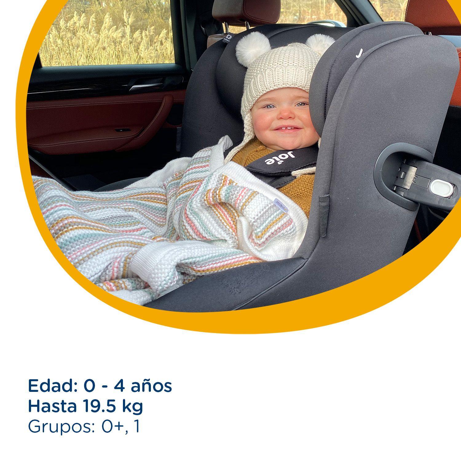 Silla de Auto Giratoria Spin 360 Flannel Joie-2