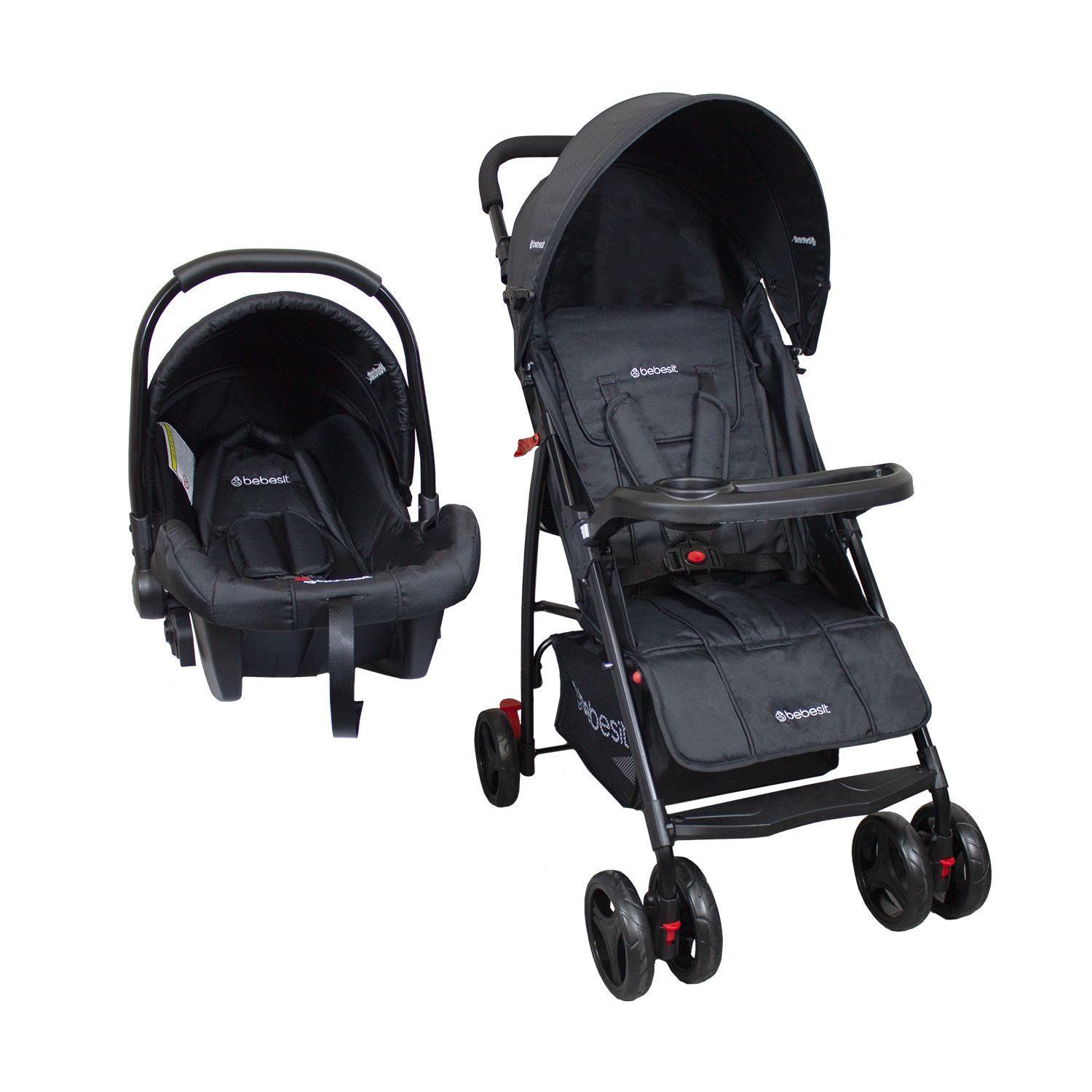 Coche Travel System Summer Negro-0