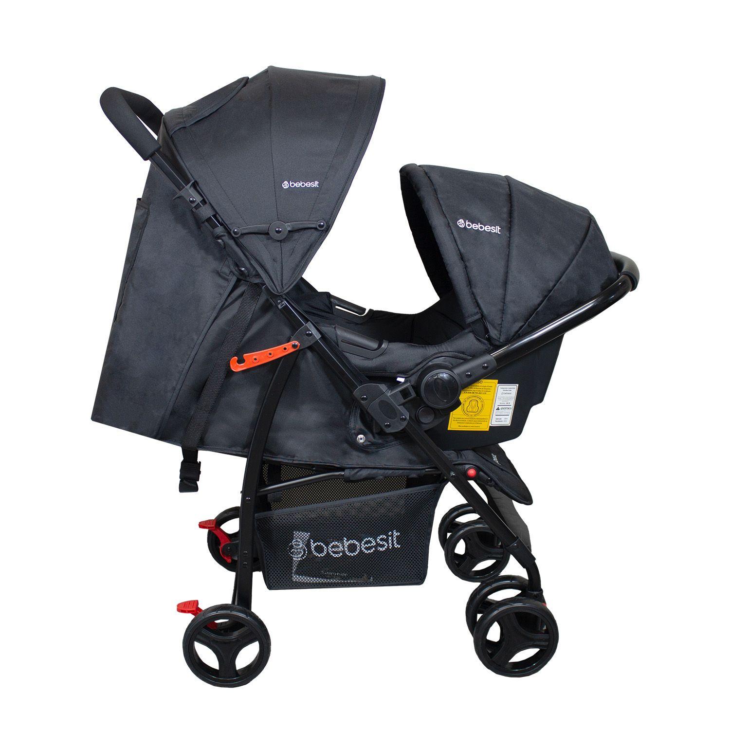 Coche Travel System Summer Negro-2
