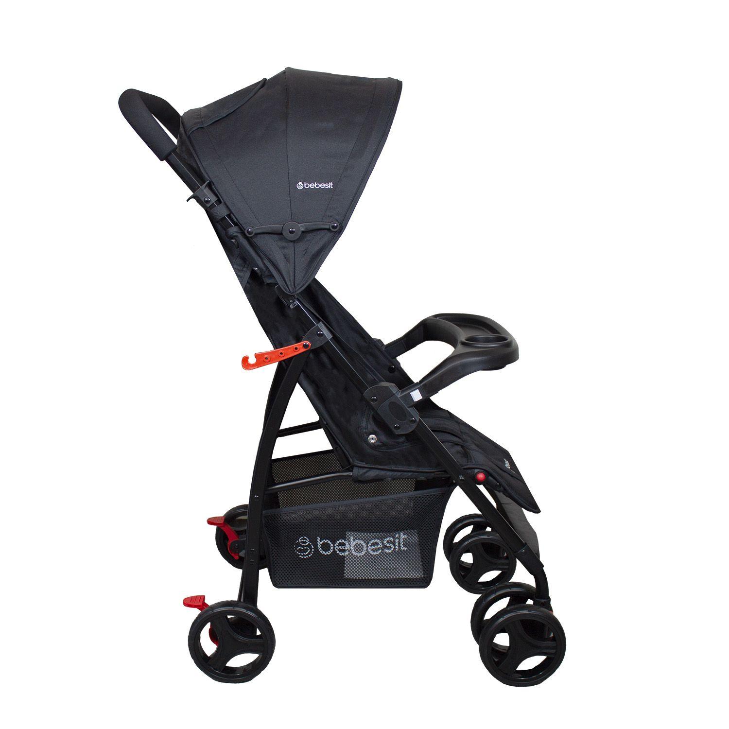 Coche Travel System Summer Negro-3