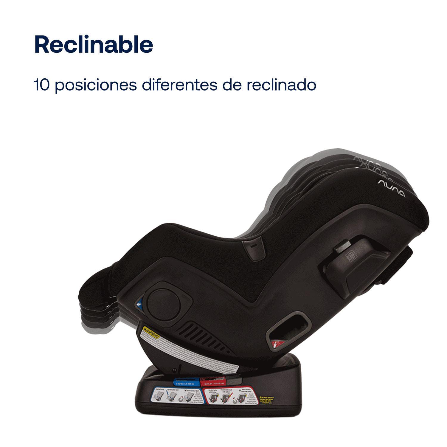 Silla de auto Nuna convertible RAVA Caviar-4
