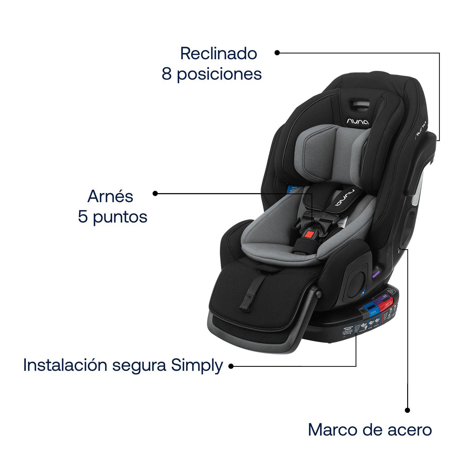 Silla Auto Convertible Nuna Exec Caviar-4