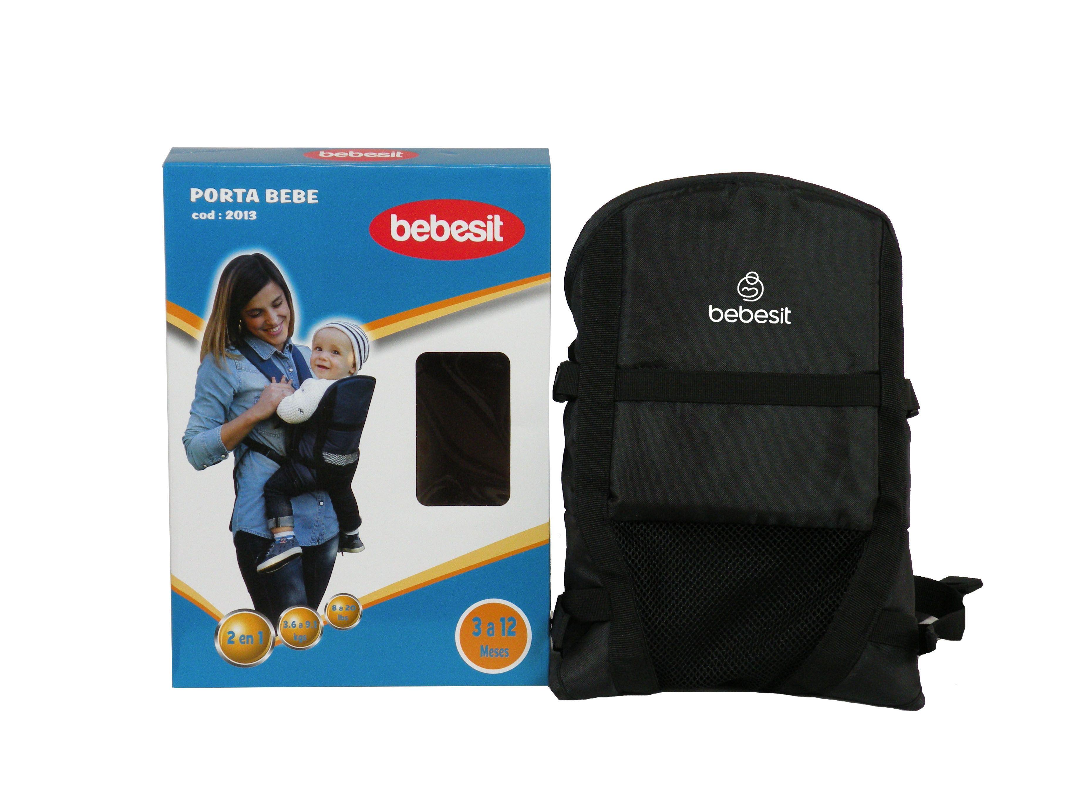 Porta Bebe 2013 Negro Bebesit-2