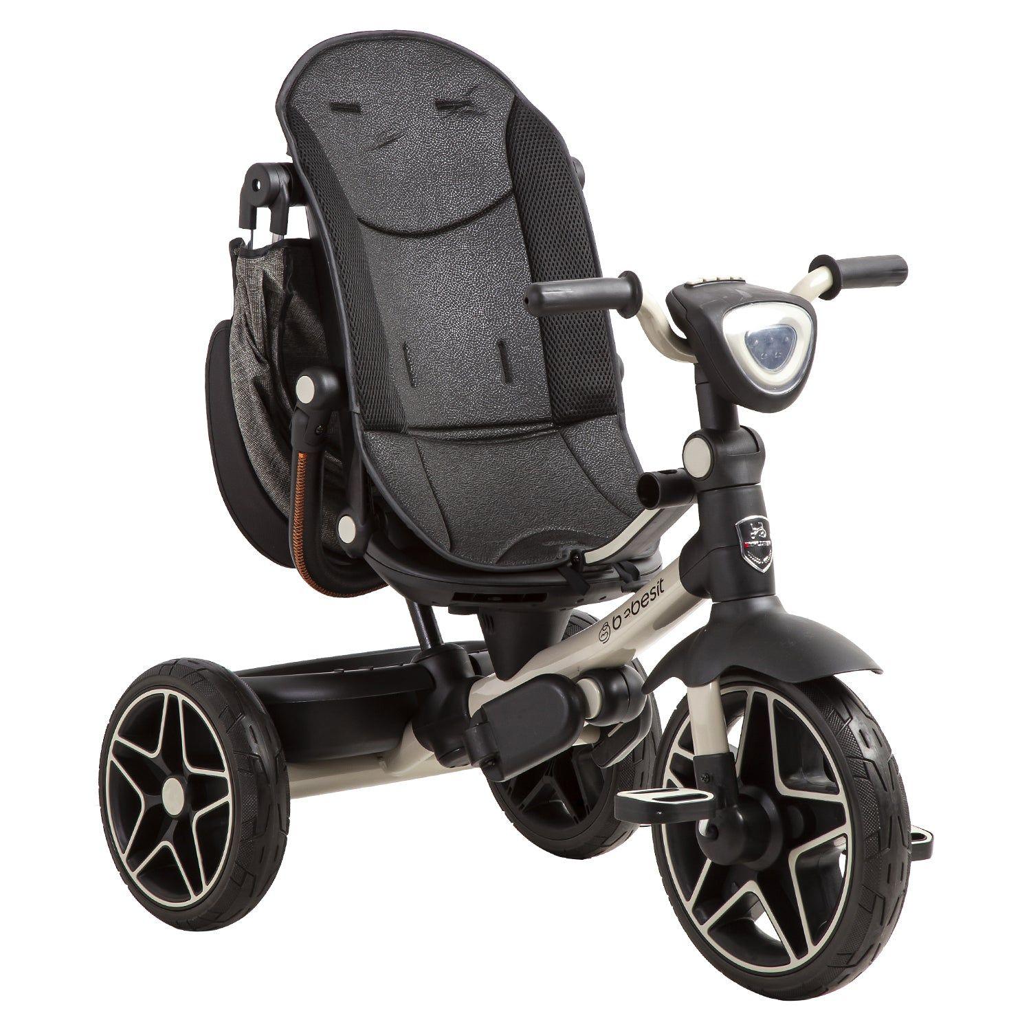 Triciclo Infantil Explorer Gris Bebesit-4