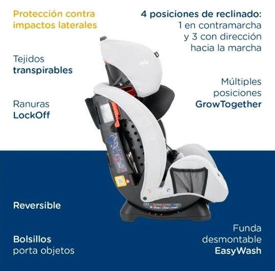 Silla de Auto Convertible Convertible Stages Gray Joie-4