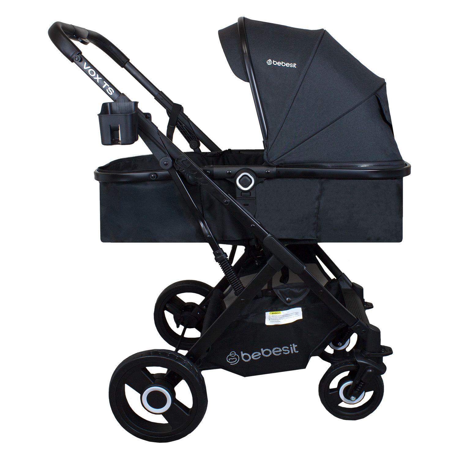 Coche Cuna Paseo Vox Negro Bebesit-5