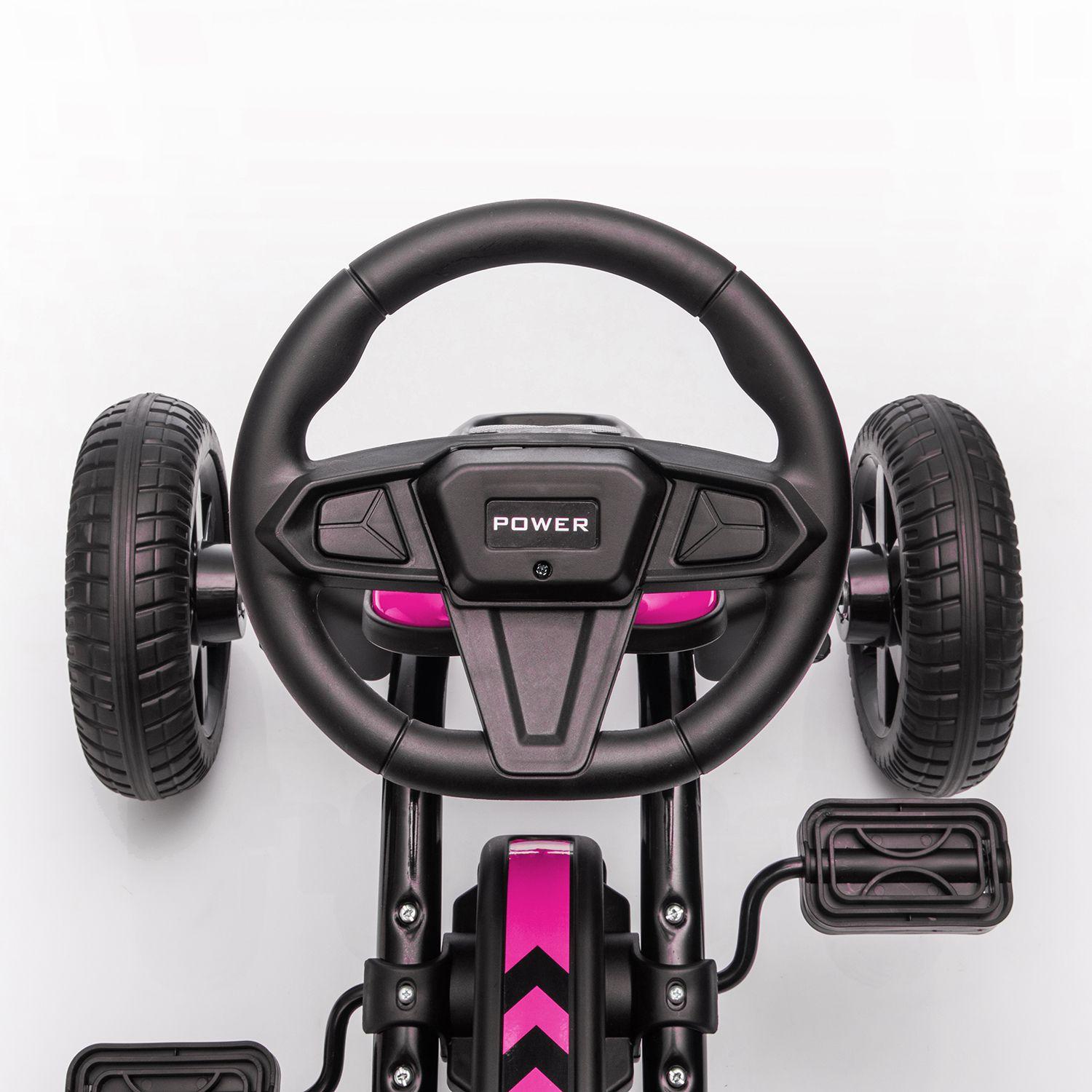 Auto Go Kart G24 Rosado-5