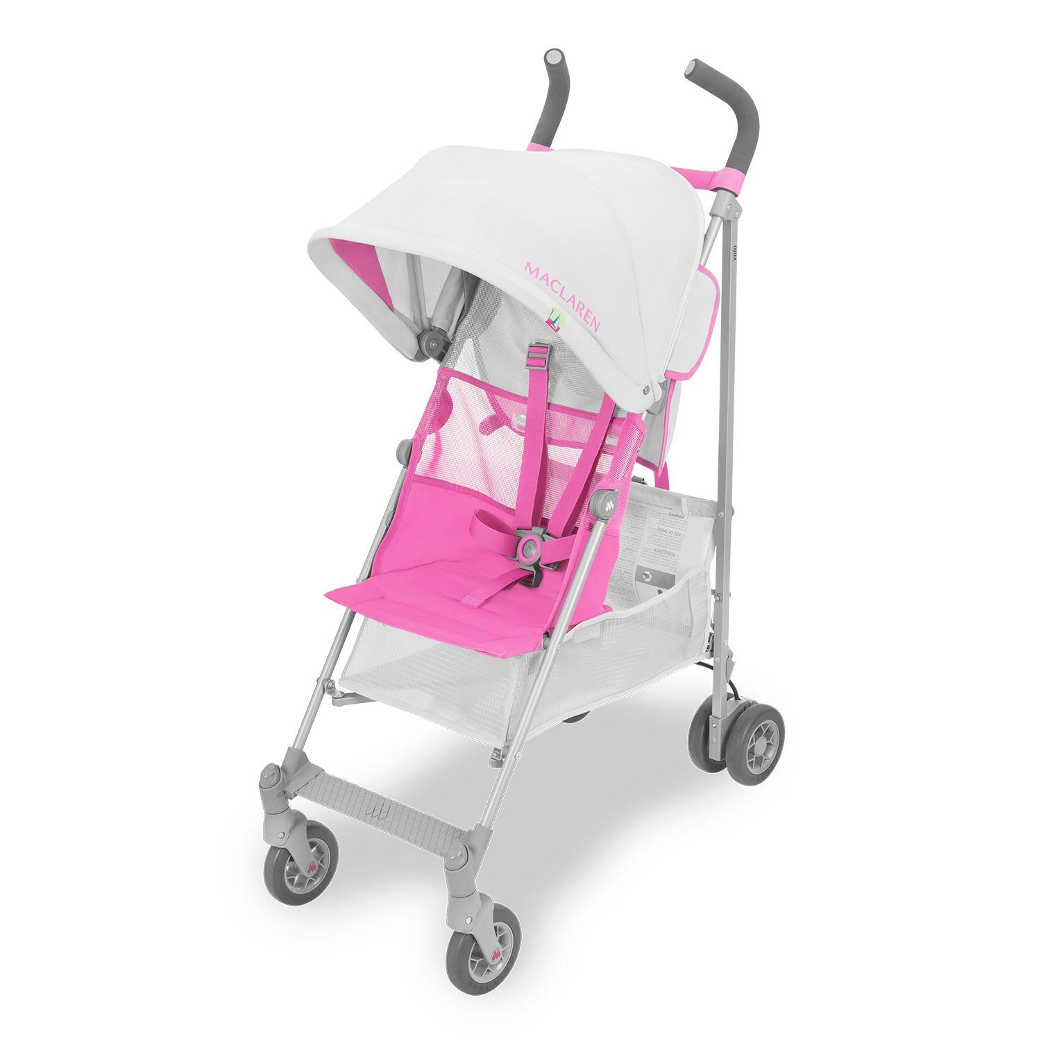 Coche Paragua MacLaren Volo Silver/Azalea-0