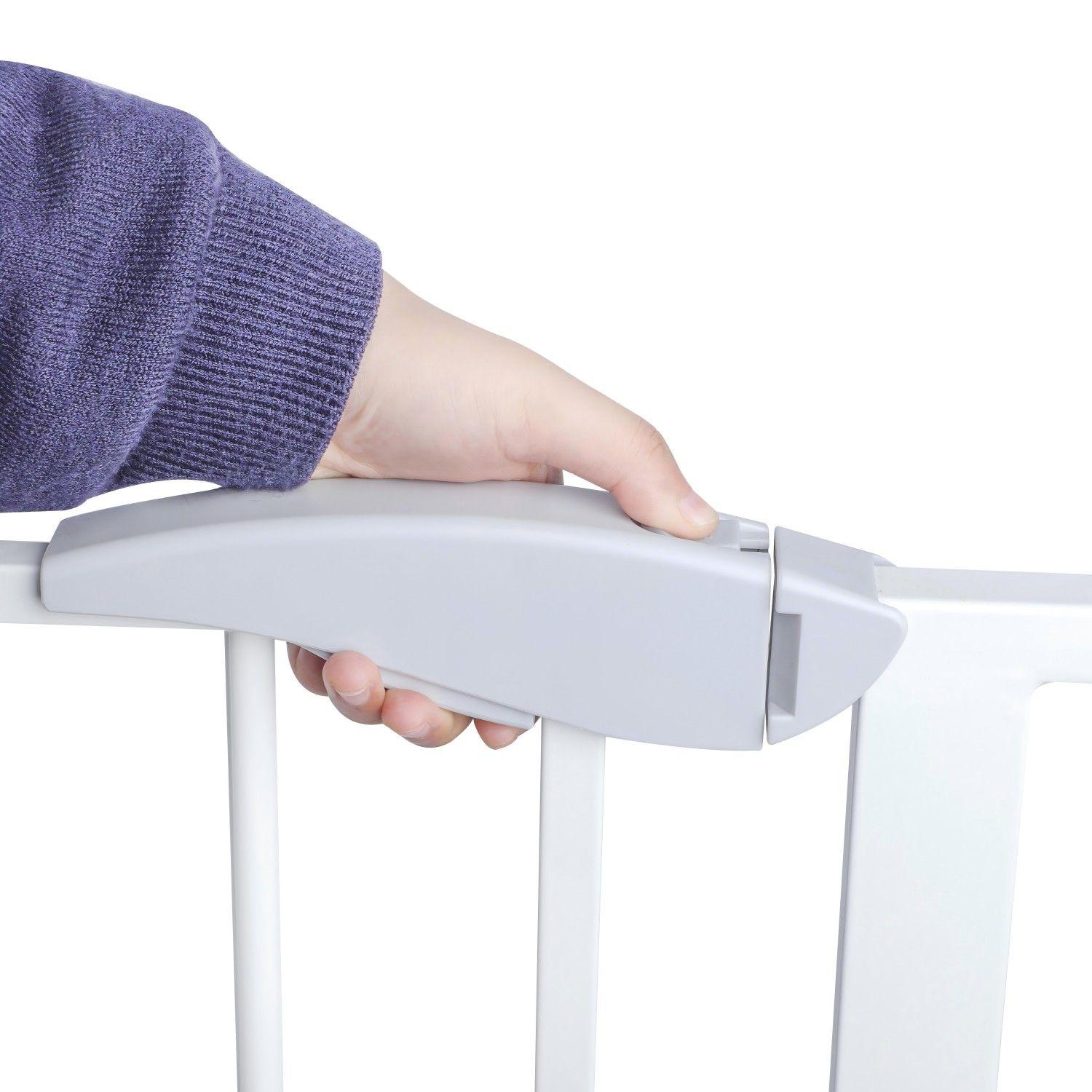 Reja de Seguridad Bebe Puerta Mascota Doble Seguro 75-82 cm-6