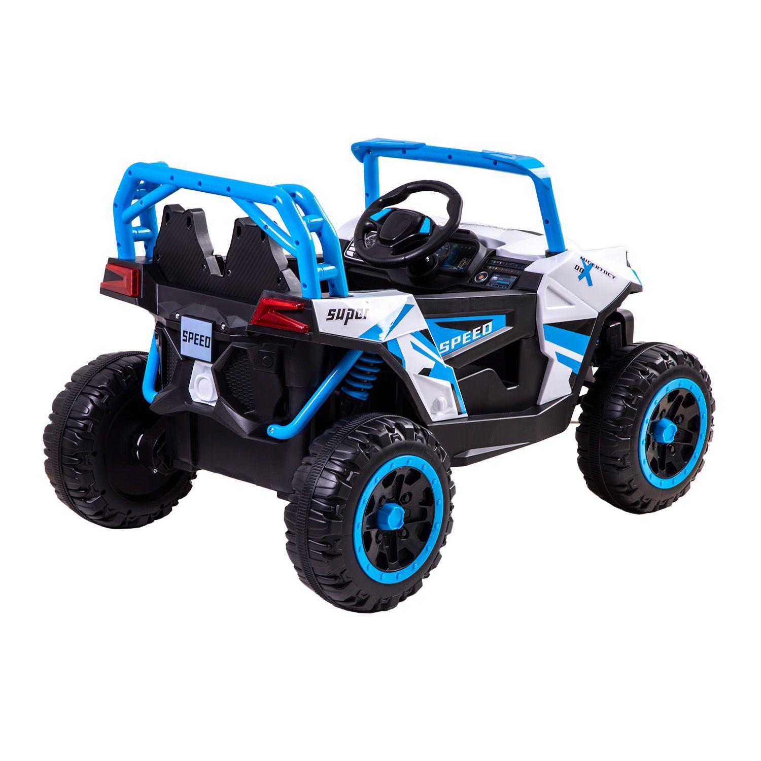 Camioneta Eléctrica todo terreno Explorer Azul Bebesit-8