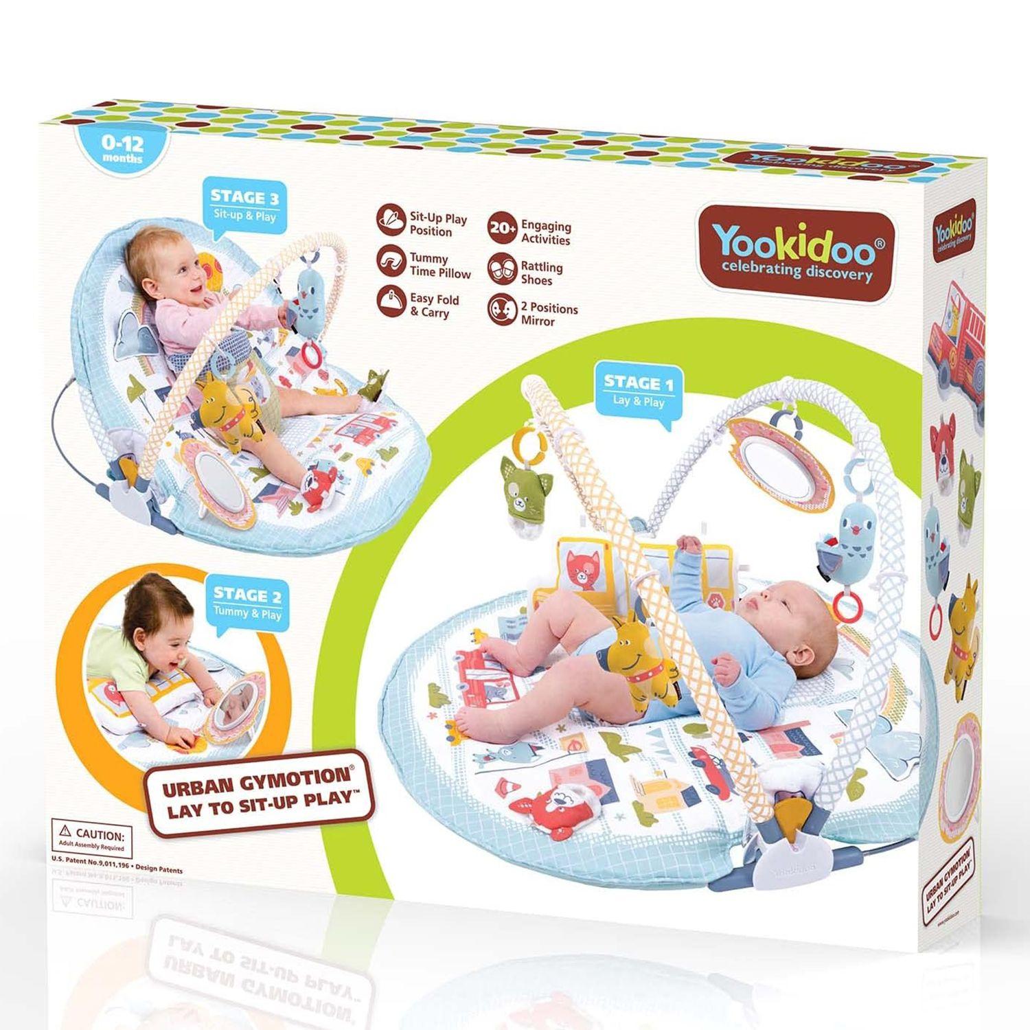 Gimnasio Interactivo Urban Gymotion Lay to Sit-Up Play Yookidoo-8