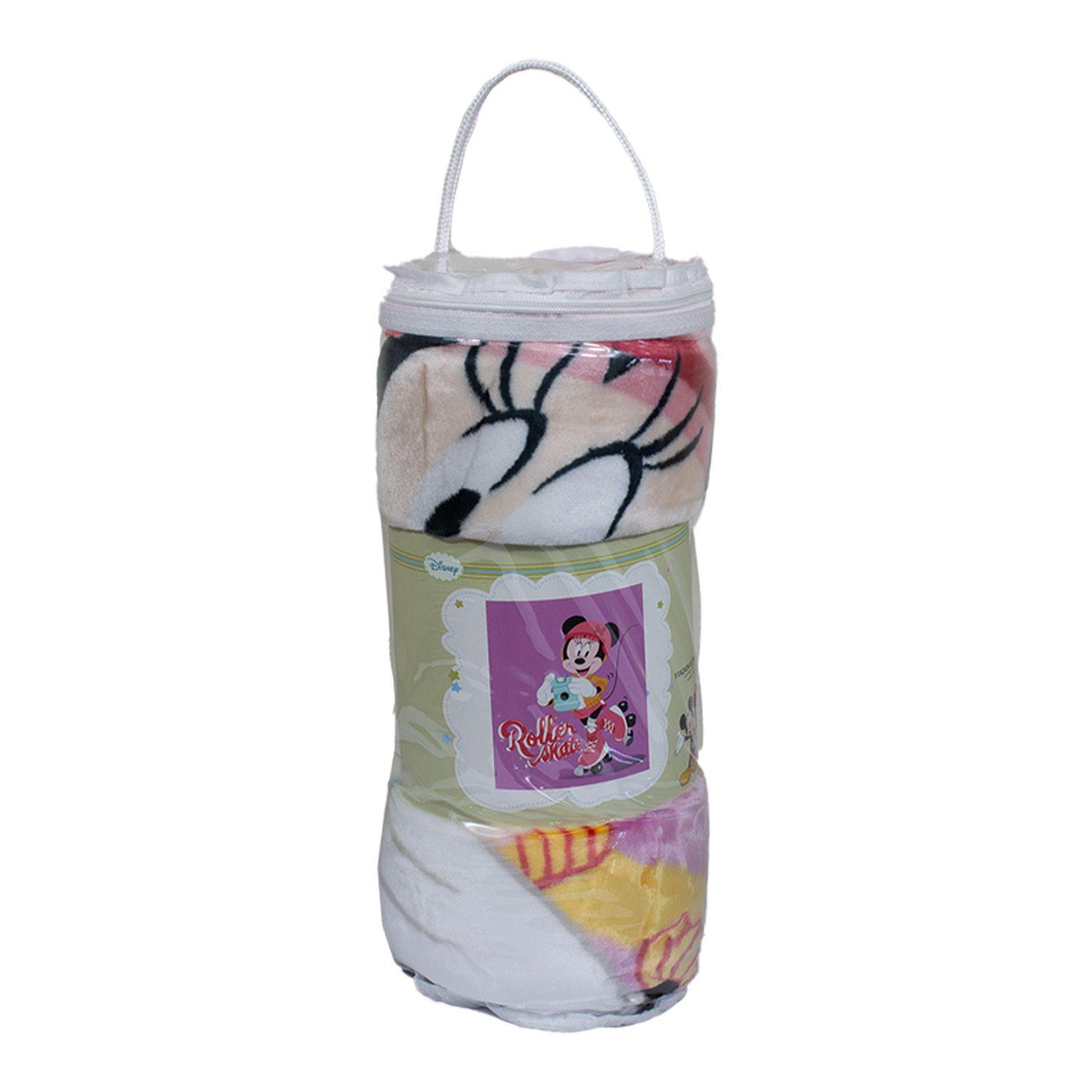 Frazada Ultra Soft Minnie Roller 110X140cm Rosado Disney-2
