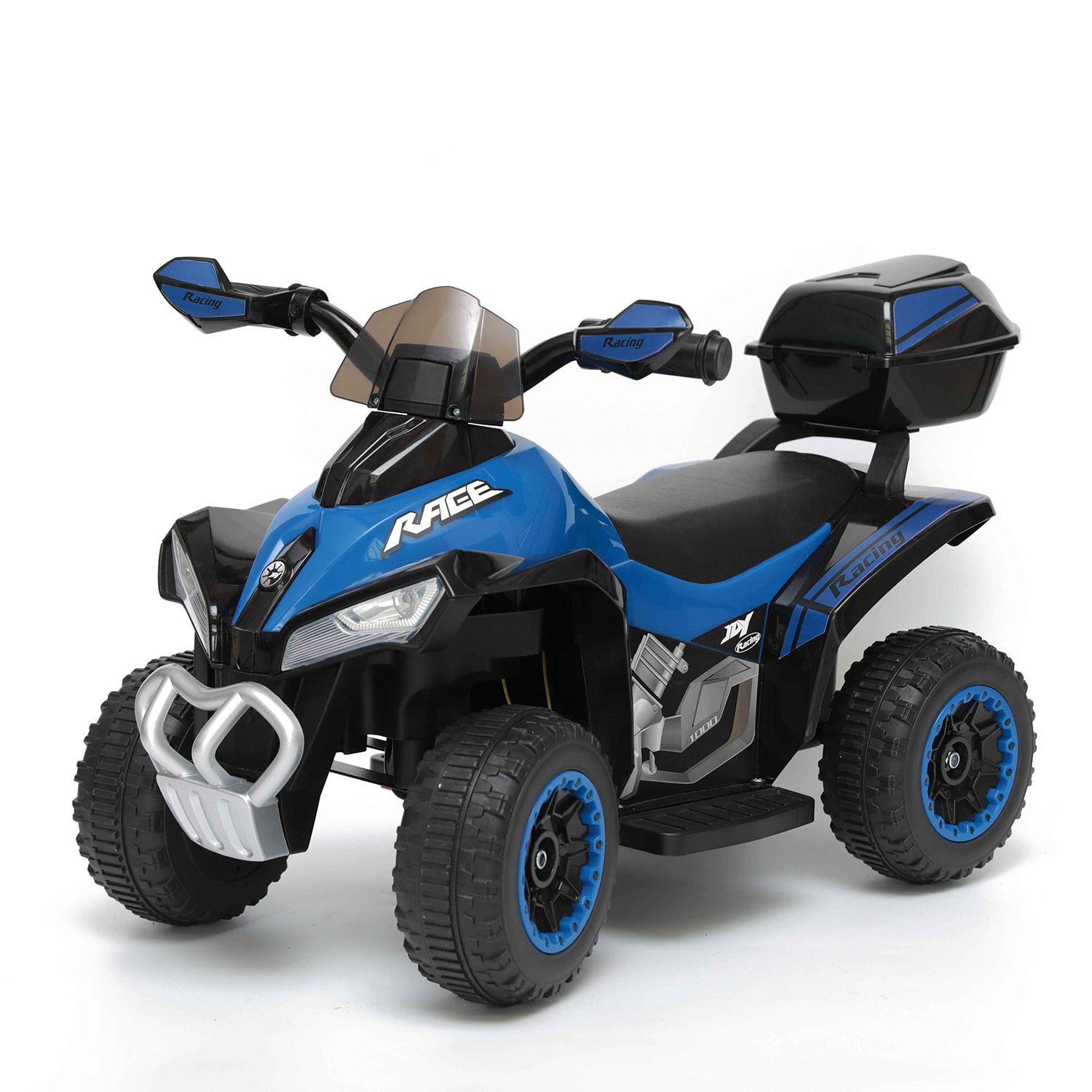 Cuadrimoto a Batería Quad Lx Azul Bebesit-0