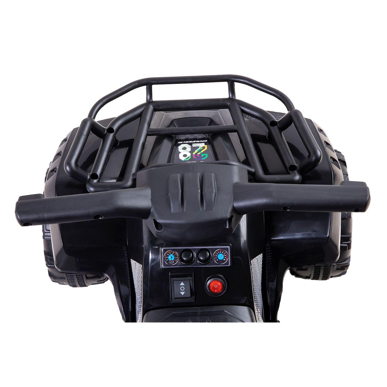 Cuatrimoto Eléctrica Buzz Negra Bebesit-5