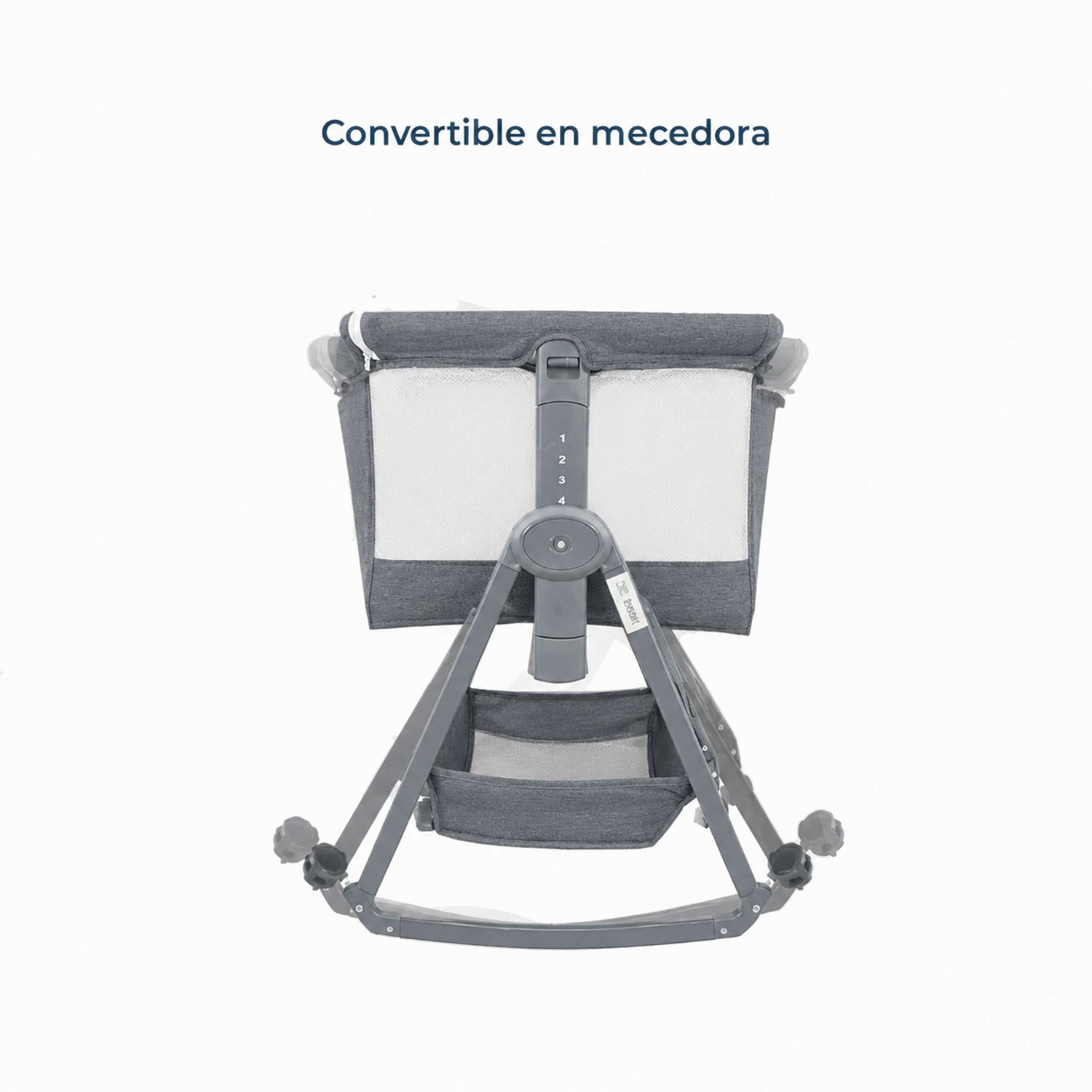 Cuna Colecho Cloud Gris Oscuro-7