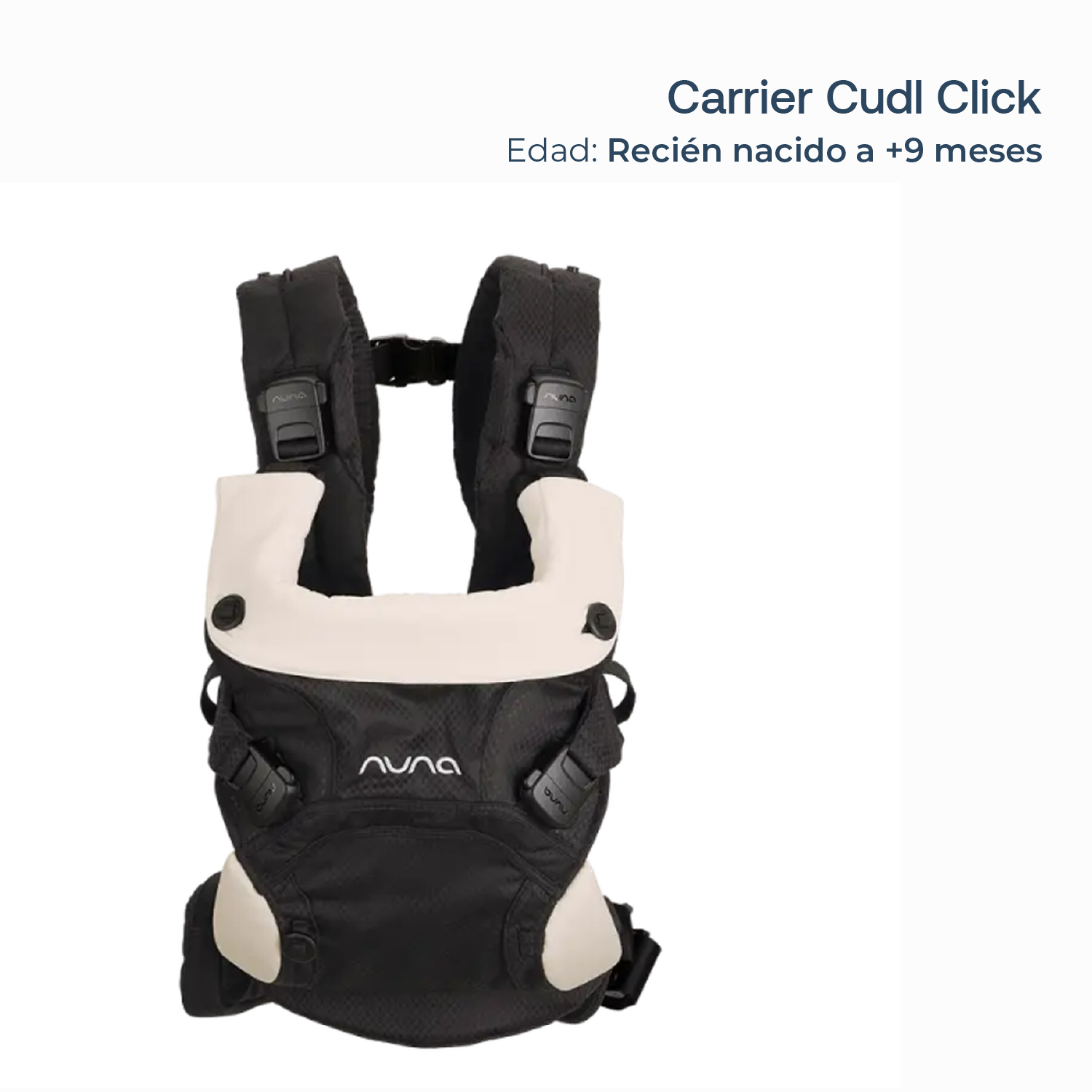 Carrier Cudl Clik Caviar Nuna-8