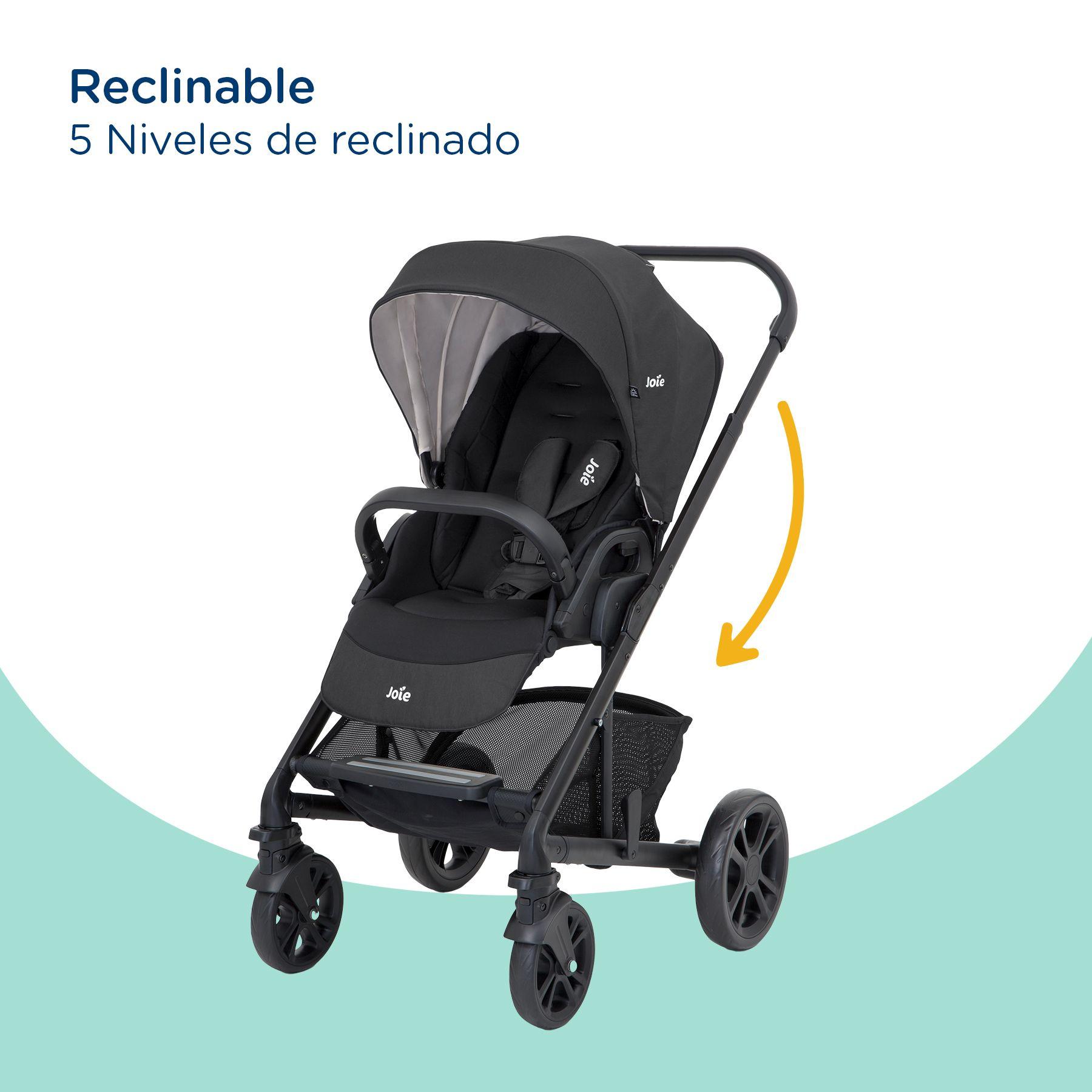 Coche Travel System Chrom Trio Ember Joie-3