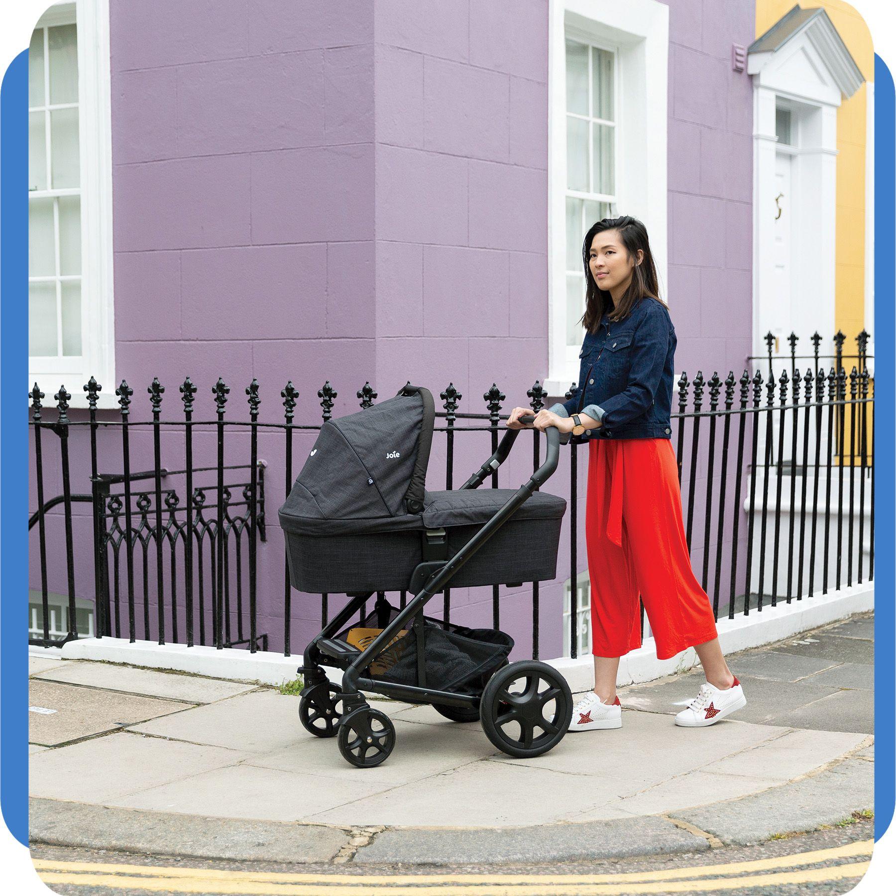 Coche Travel System Chrom Trio Ember Joie-5