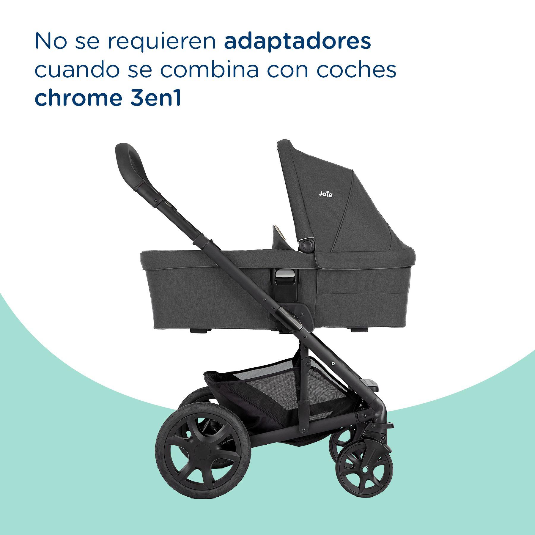 Coche Travel System Chrom Trio Ember Joie-6