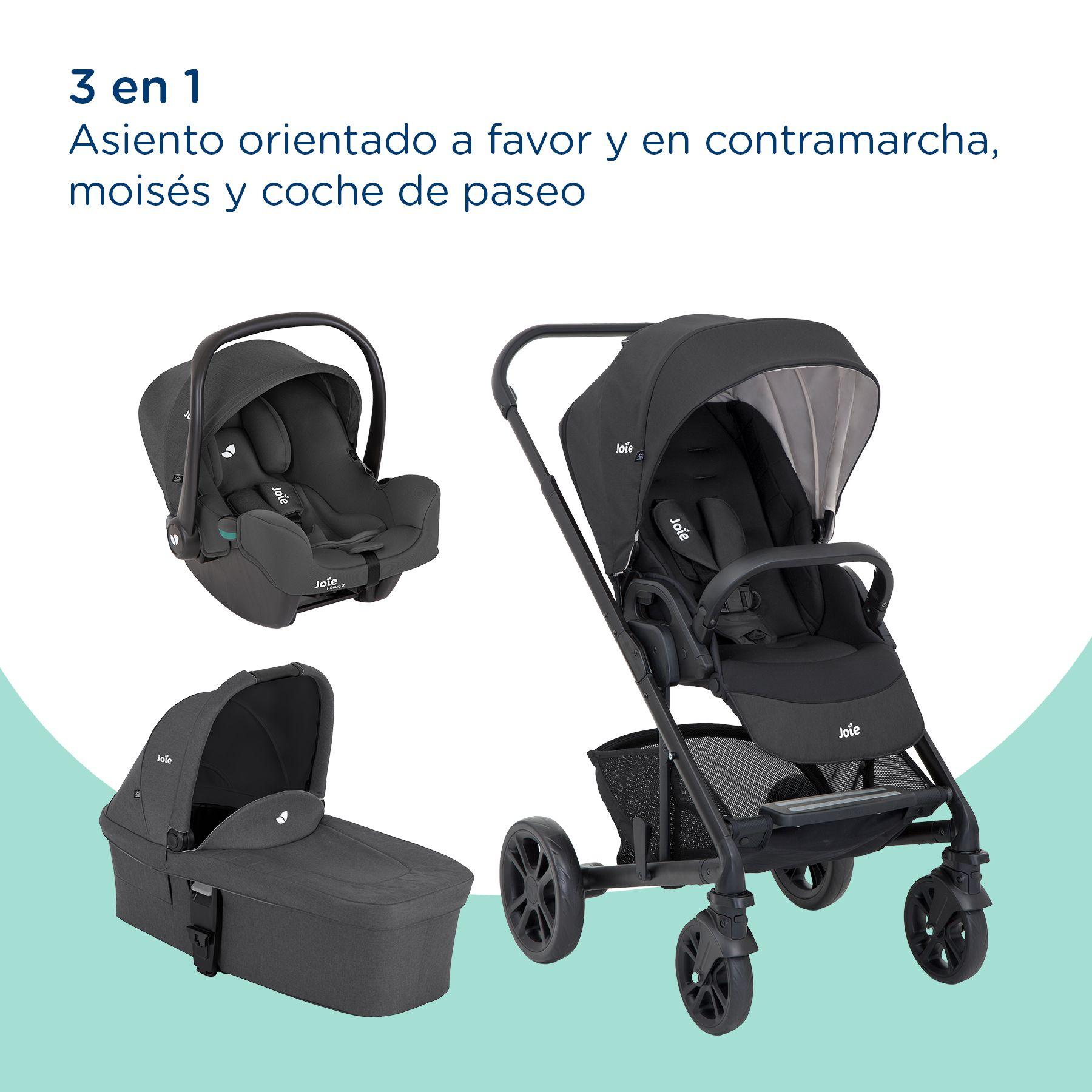 Coche Travel System Chrom Trio Ember Joie-7