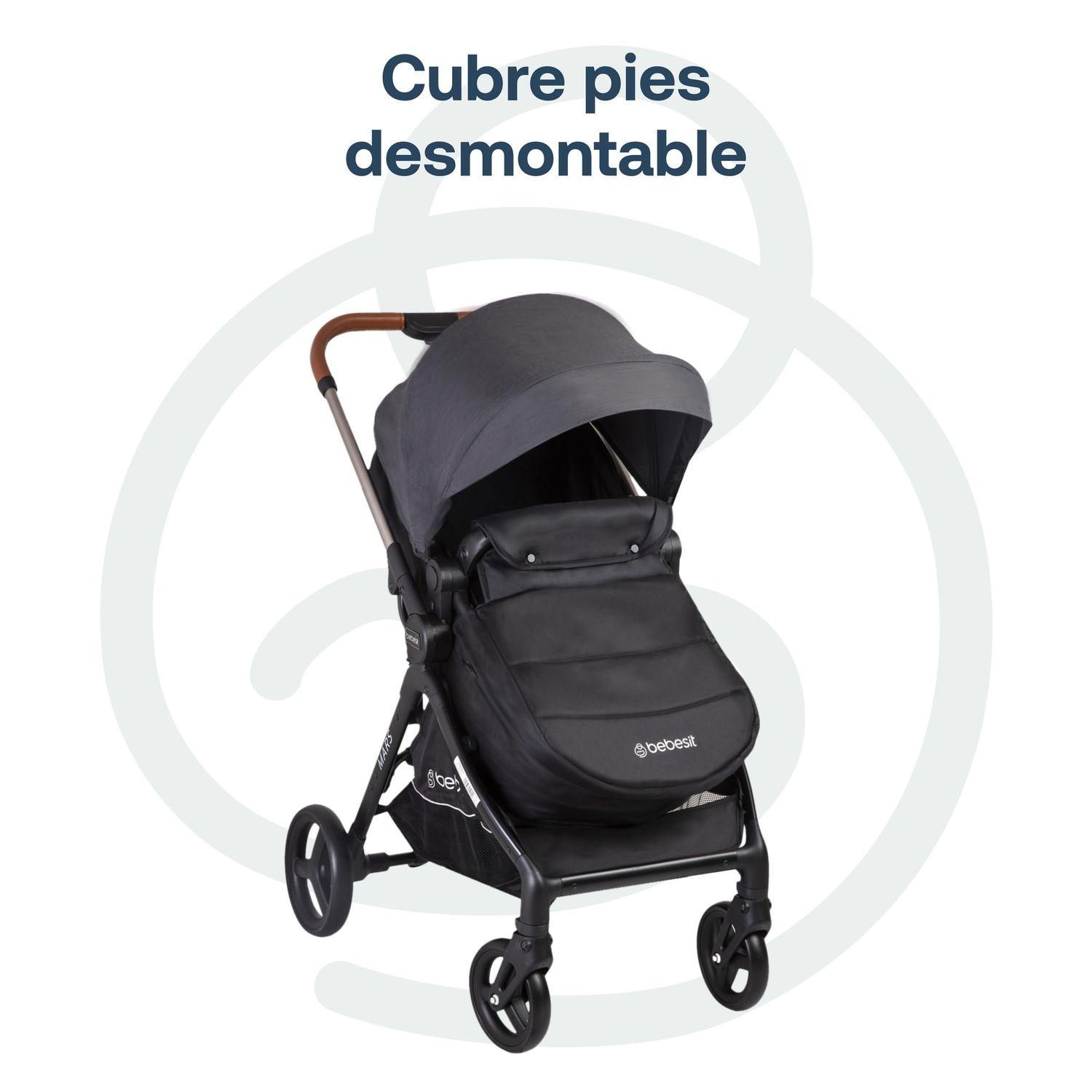 Coche Travel System Mars LX Gris Bebesit-8
